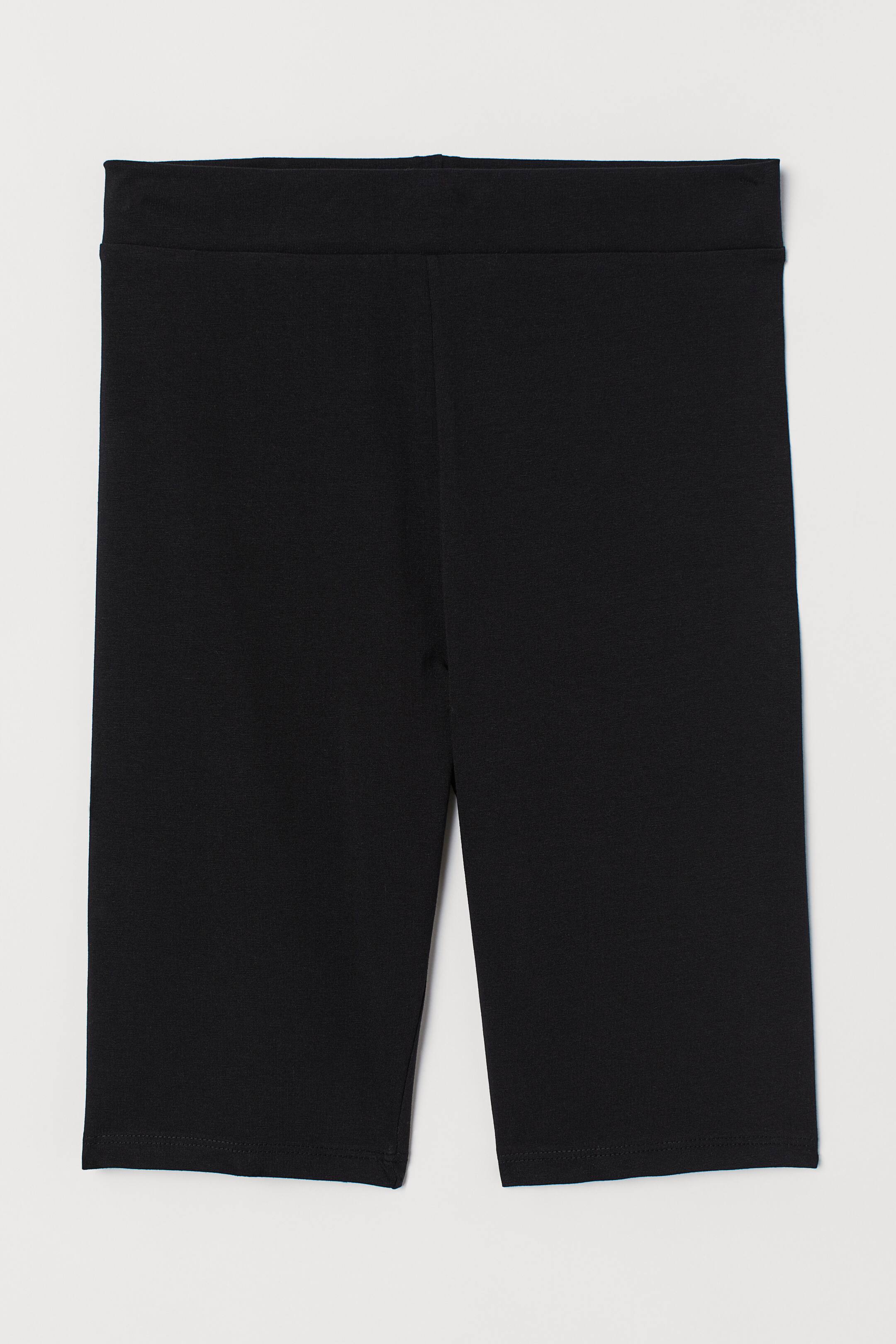 Nagyobb kép megtekintése: Dzsörzé biciklisnadrág - Fekete - NŐI | H&M HU 1