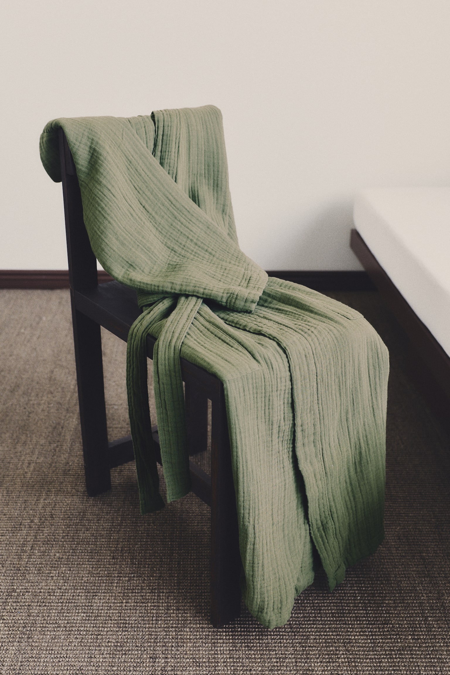 Muslin dressing gown - Green/Dusty blue/Anthracite grey/Light dusty pink/Mole/Light greige/Beige - 1