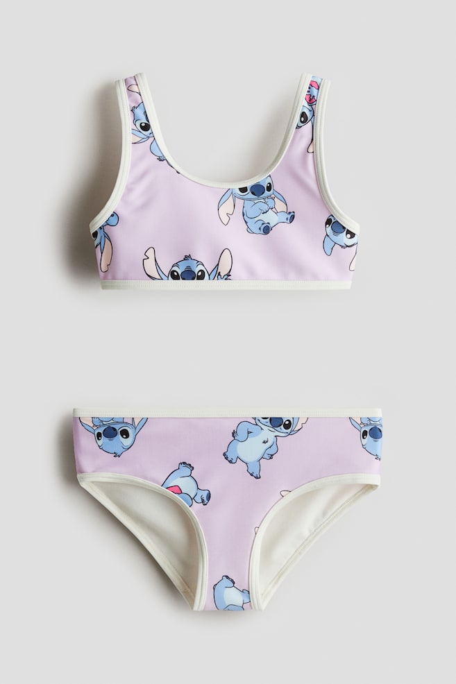 Printed bikini - Light purple/Lilo & Stitch - 1