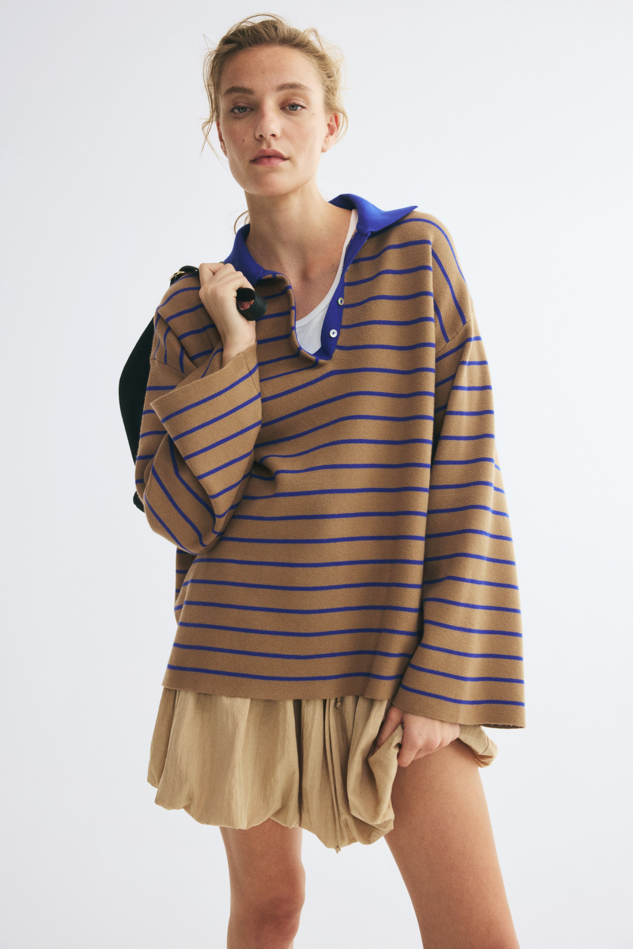 Oversized Polo Shirt