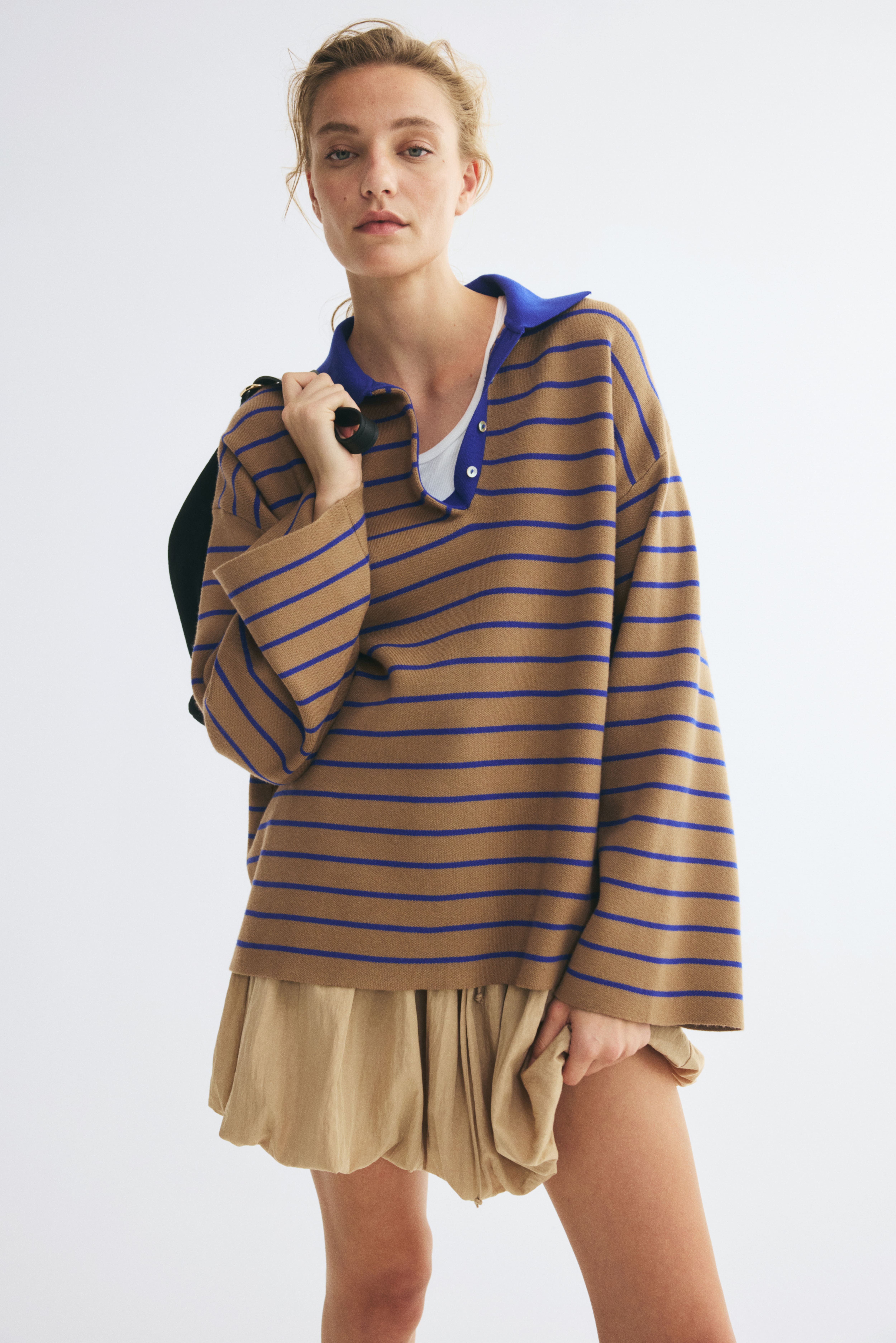 Oversized Polo Shirt