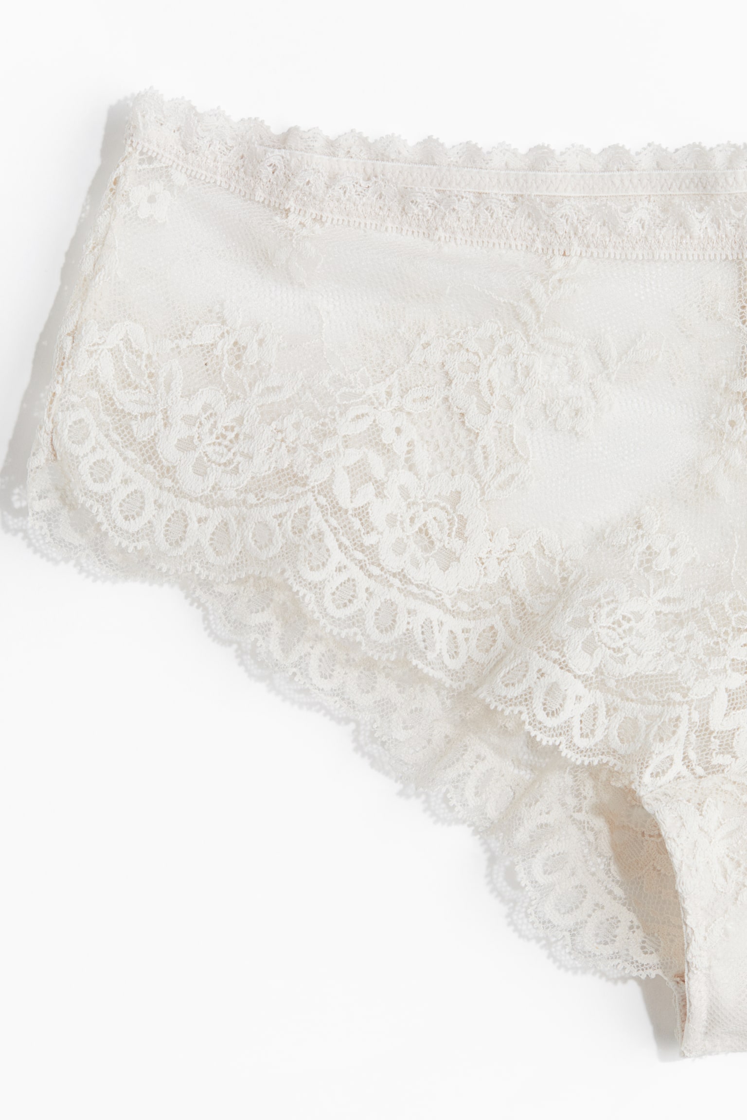 2-pack lace hipster briefs - Pale beige - 3