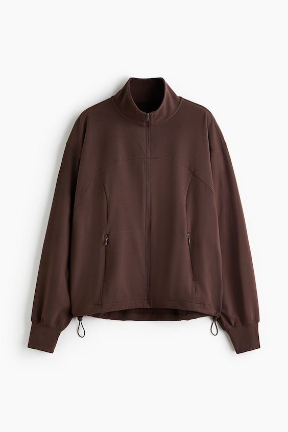 Женские куртки H&M Sports Track Jacket with SoftMove™