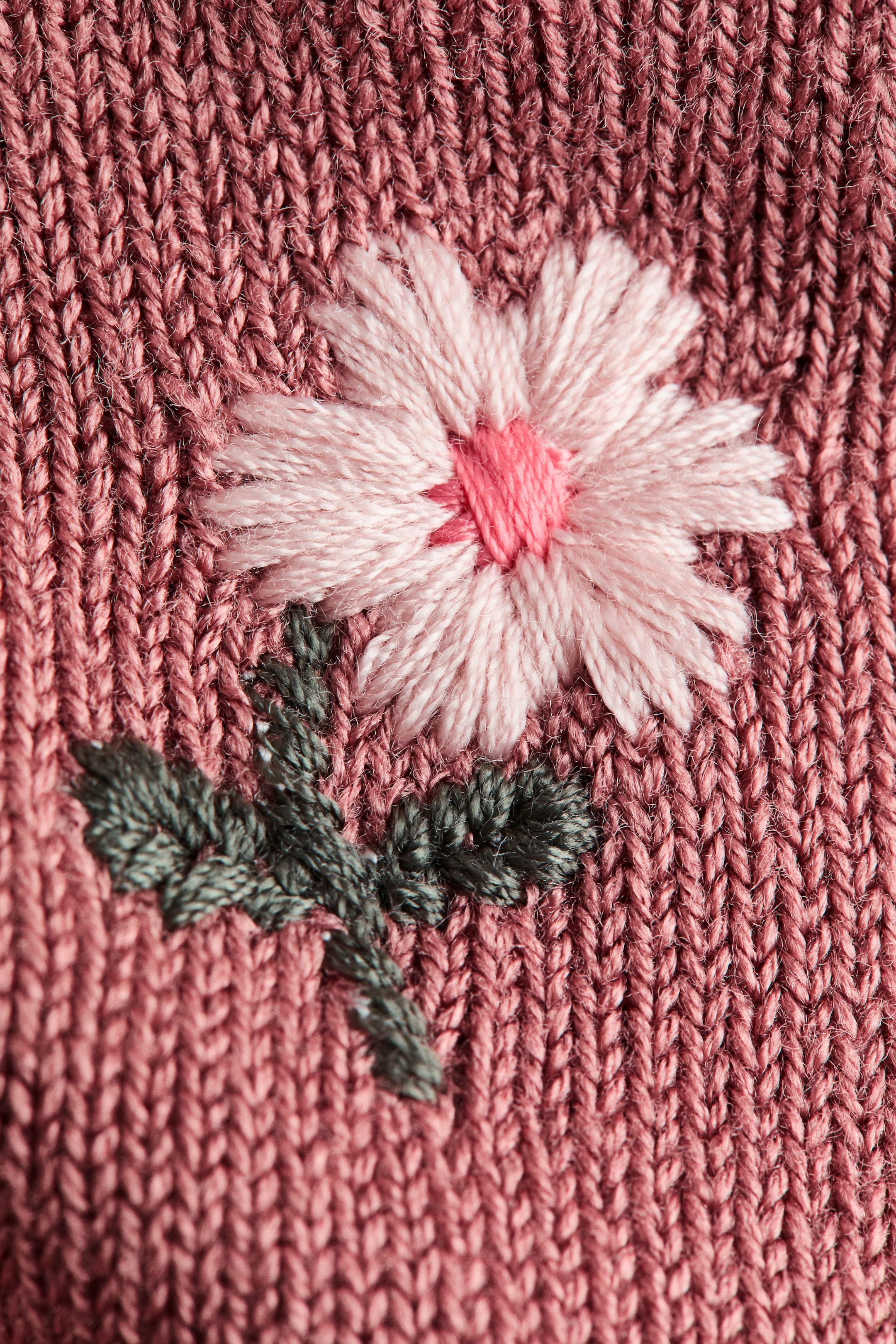 H&M 2-Piece Embroidered-Detail Knit Set — фото 2