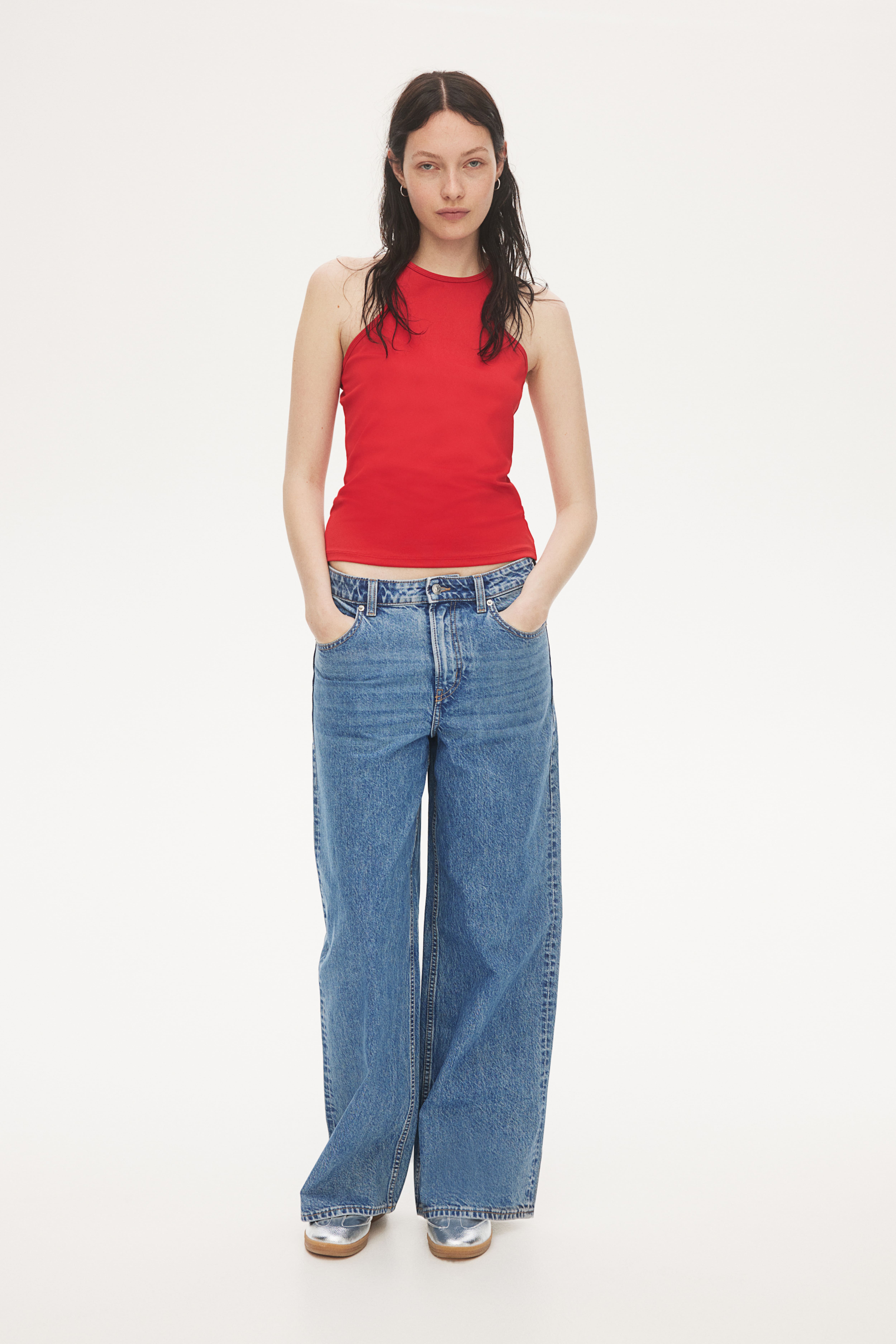 H&m baggy jeans best sale