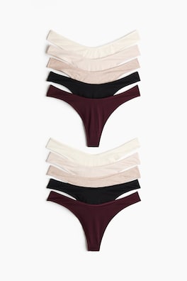 10-pack trosa thong i bomull