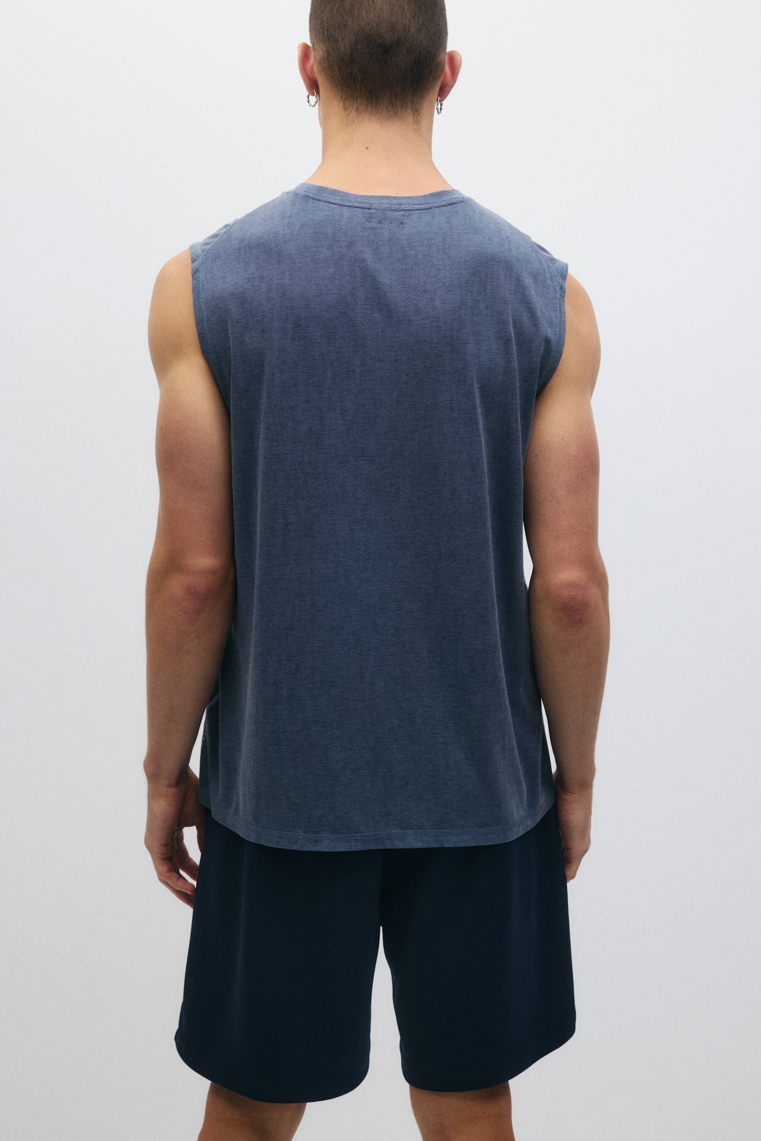 Camiseta de deporte con DryMove™ Regular Fit-Azul empolvado - 3