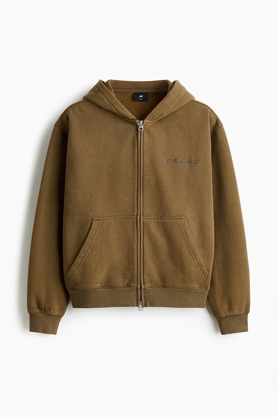 Мужские куртки H&M Loose-Fit Hooded Jacket