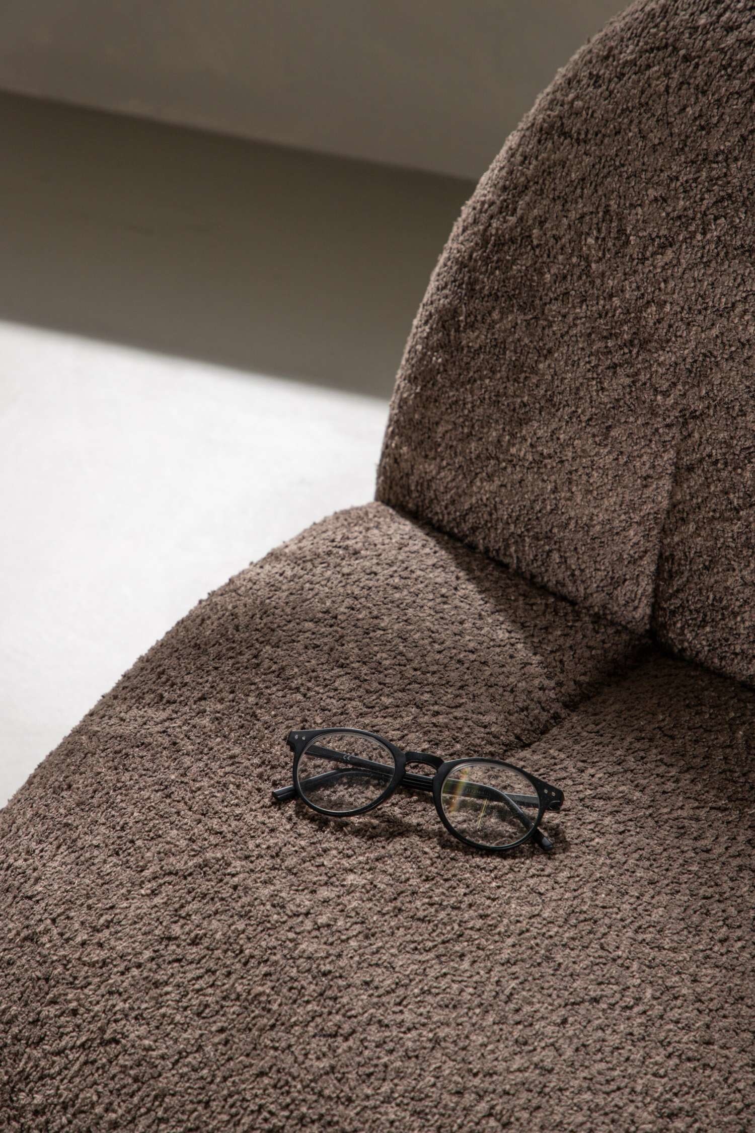 Omaha Fauteuil - Polyester, Gris Foncé