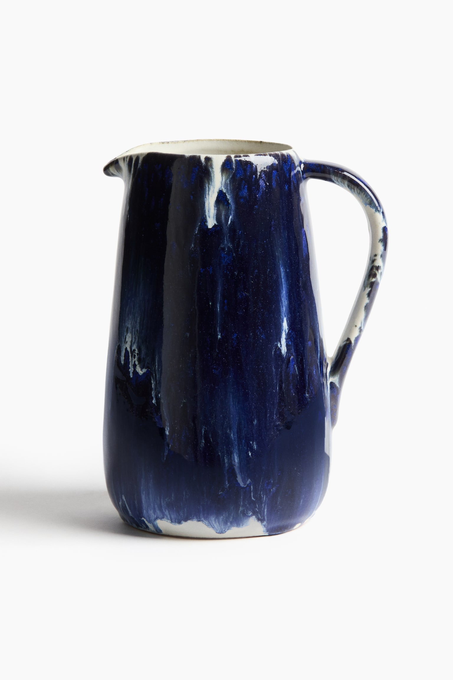 Terracotta jug - Dark blue - 1