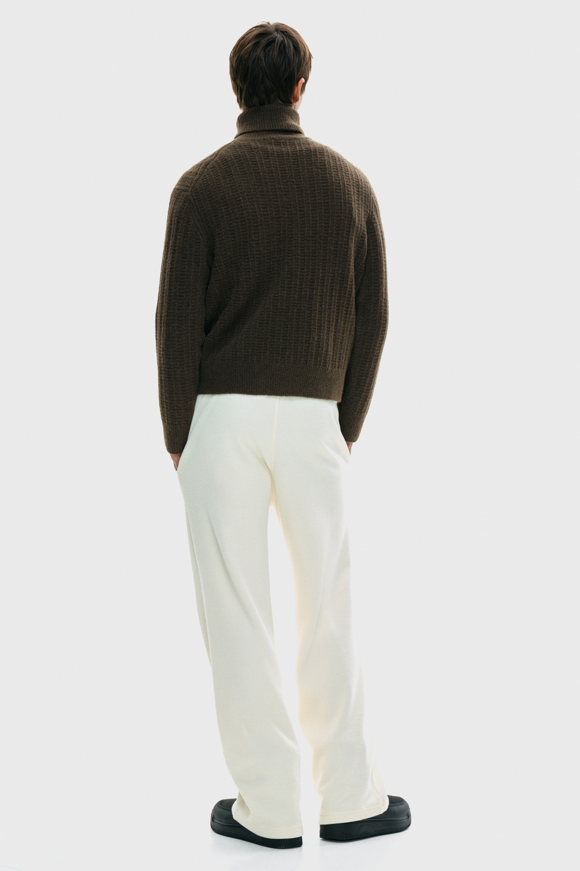 Regular Fit Polo-neck jumper