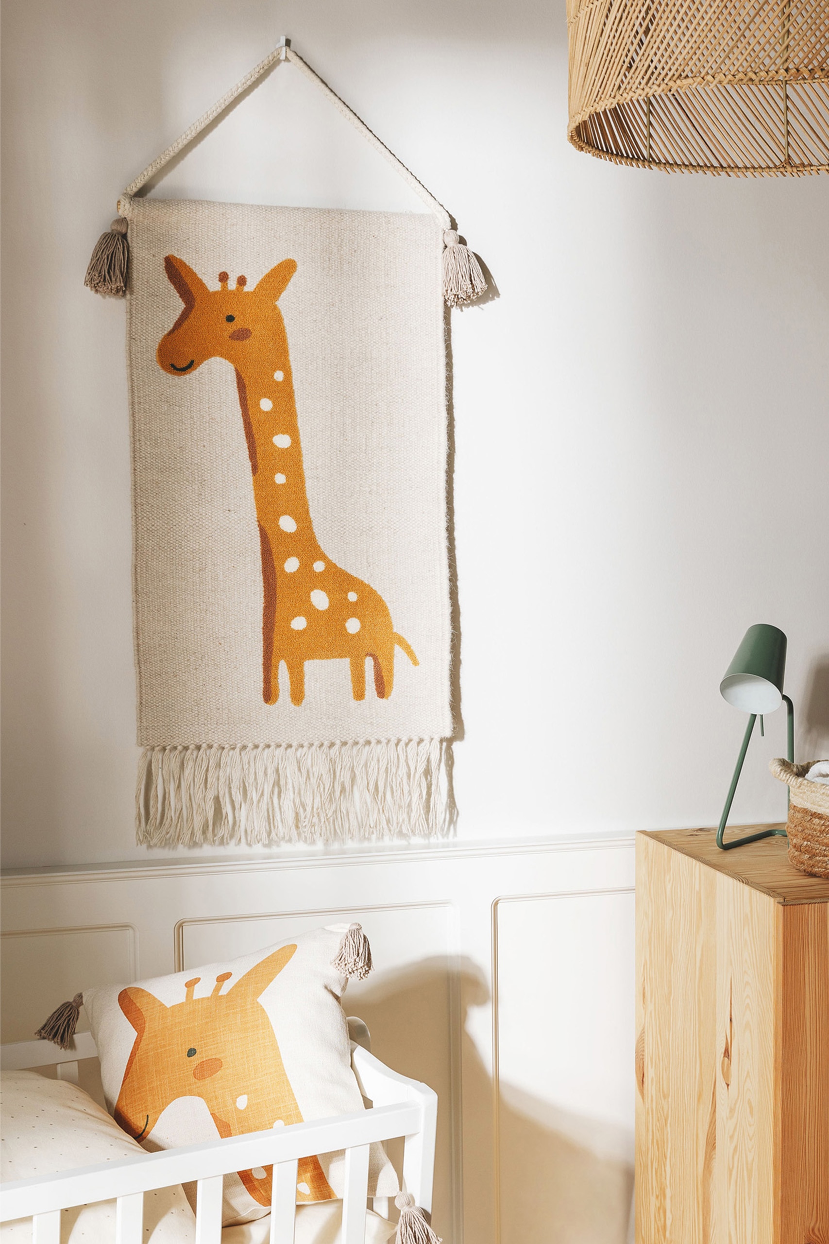 Wanddeko Savannah - Gelb