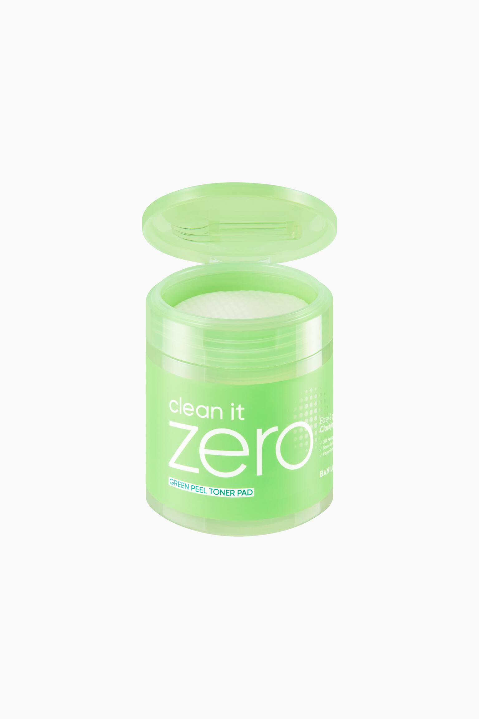 Clean It Zero Green Peel Toner Pads - Green - 3