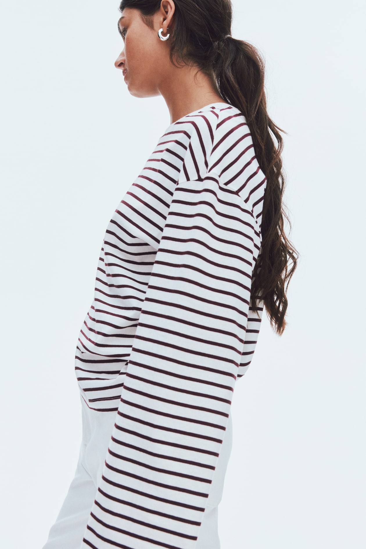 Long-Sleeved Cotton Top - image 5