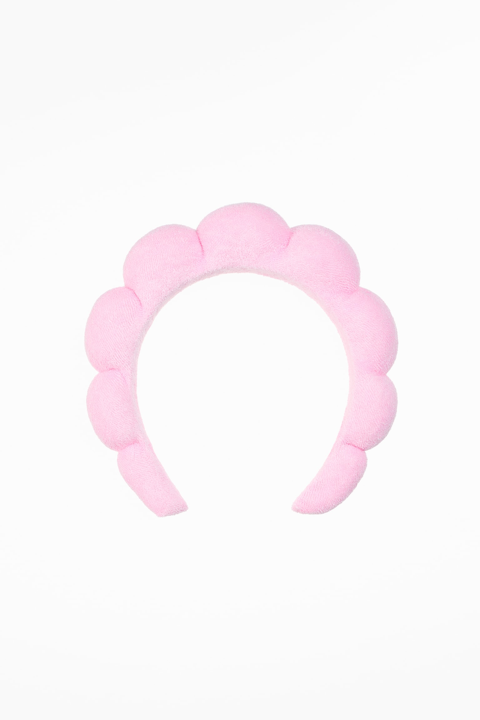 Padded beauty headband - Pink/Light blue/Black - 1