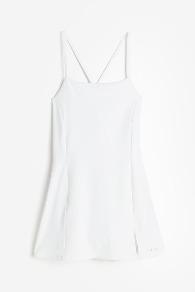 Robe de tennis en textile DryMove™ - Blanc - 1