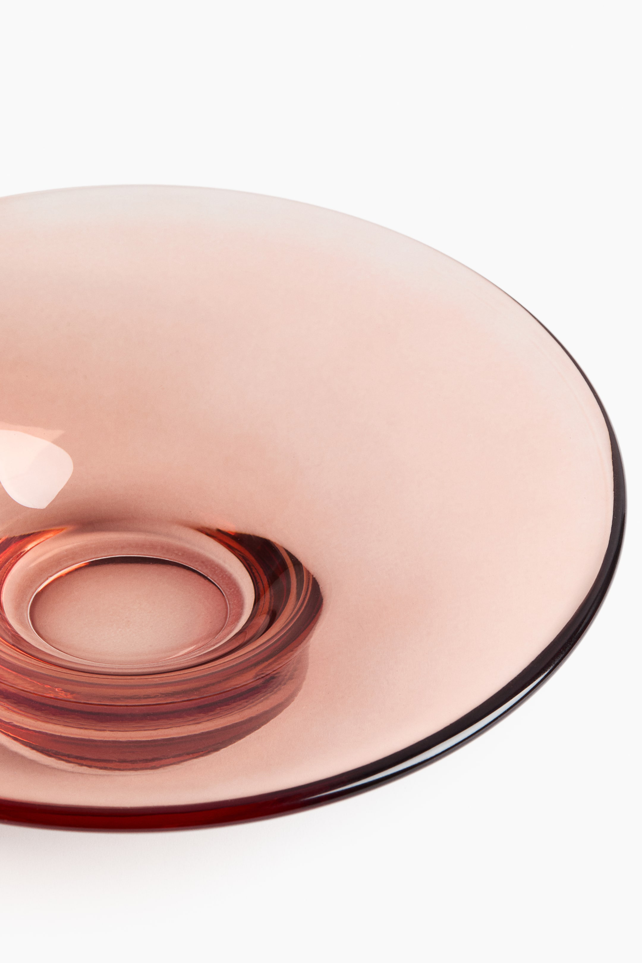View larger image: Large glass bowl - Pink - Home All | H&M CA 4