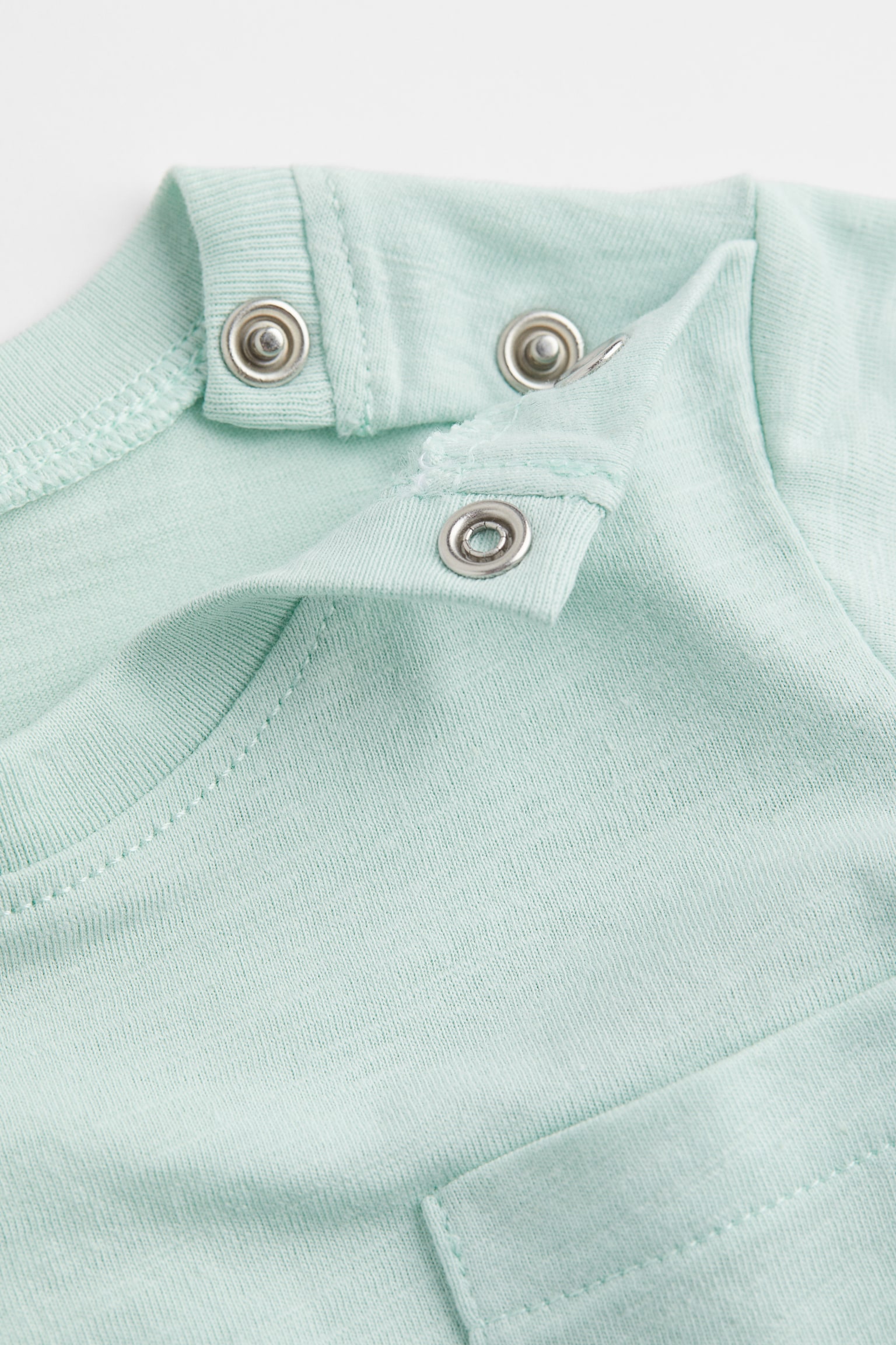 Cotton Jersey Tee - Mint green/Pistachio green/Blue - 2