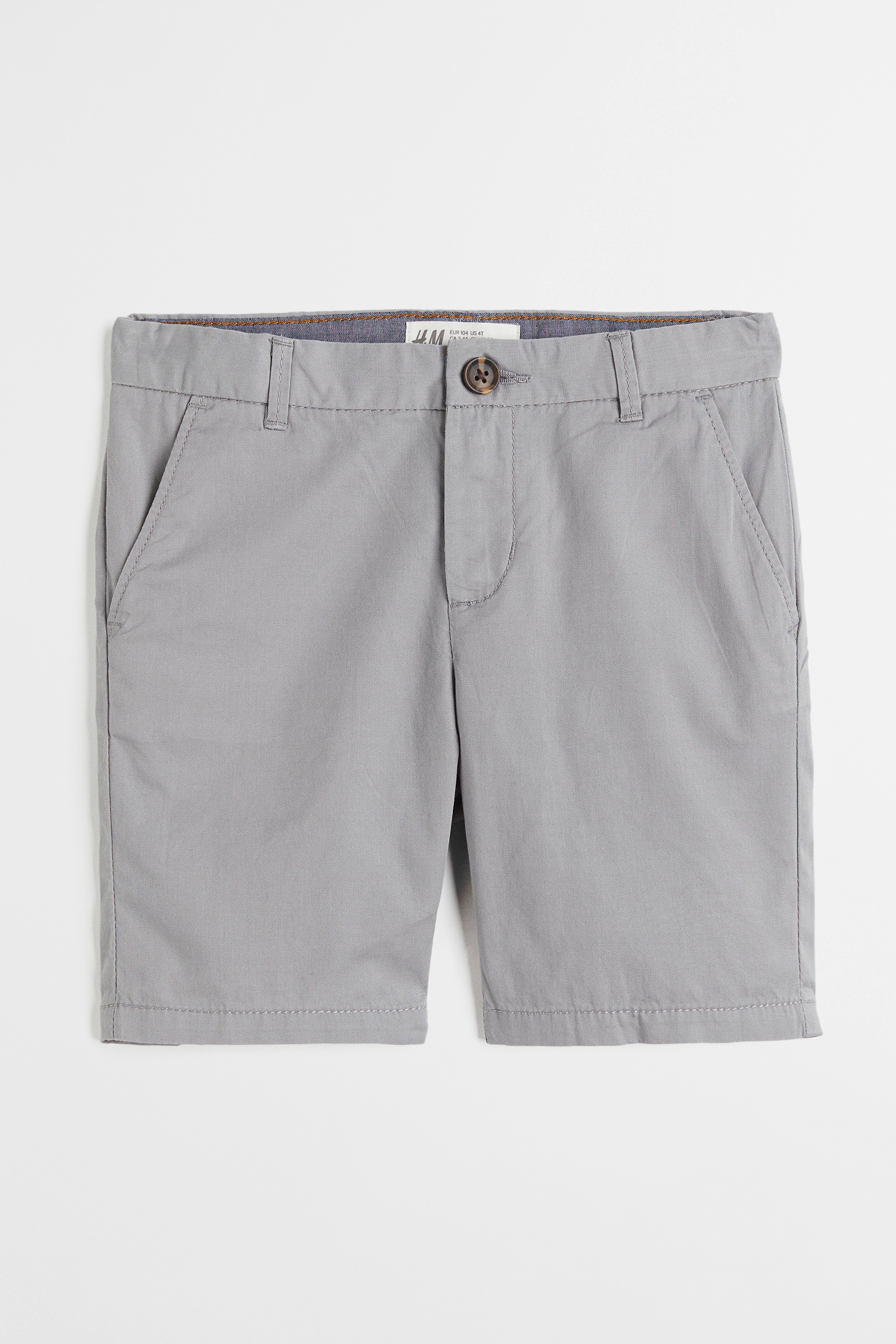 Cotton chino shorts