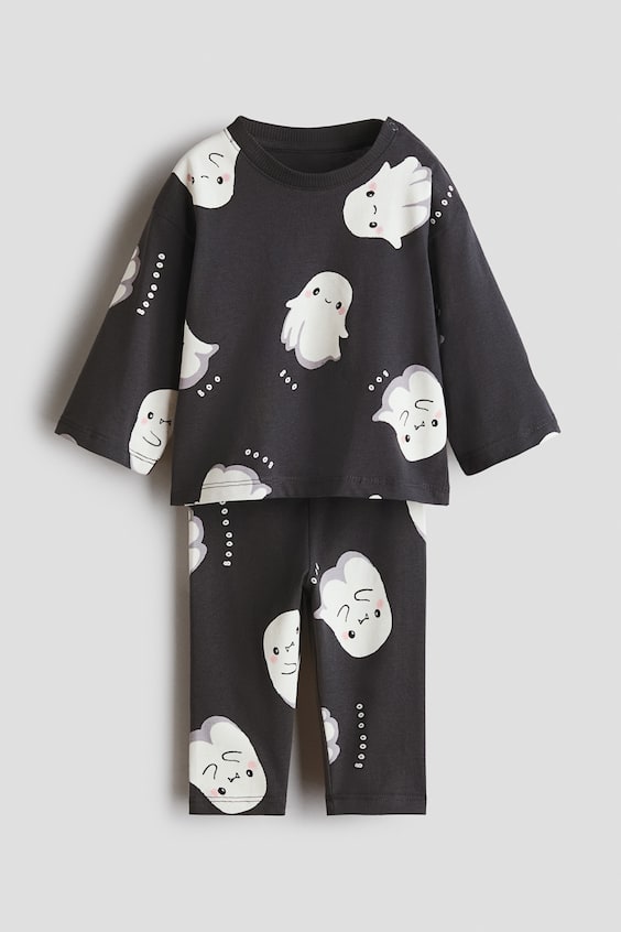 Детские джинсы H&M 2-Piece Printed Cotton Set
