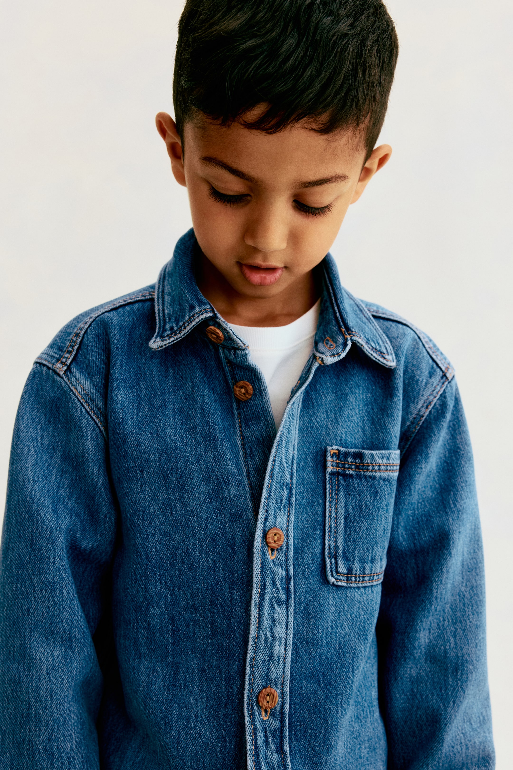 Surchemise en denim