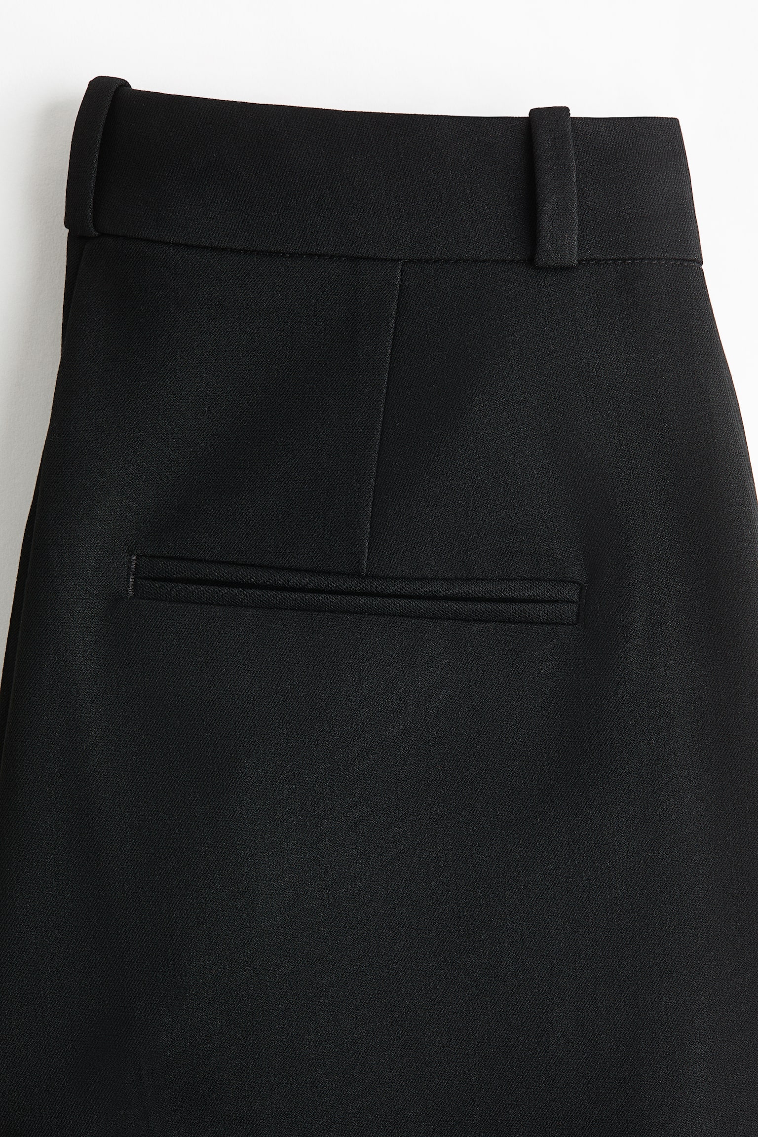 Tailored twill trousers - Black/Dark khaki green/Beige - 2