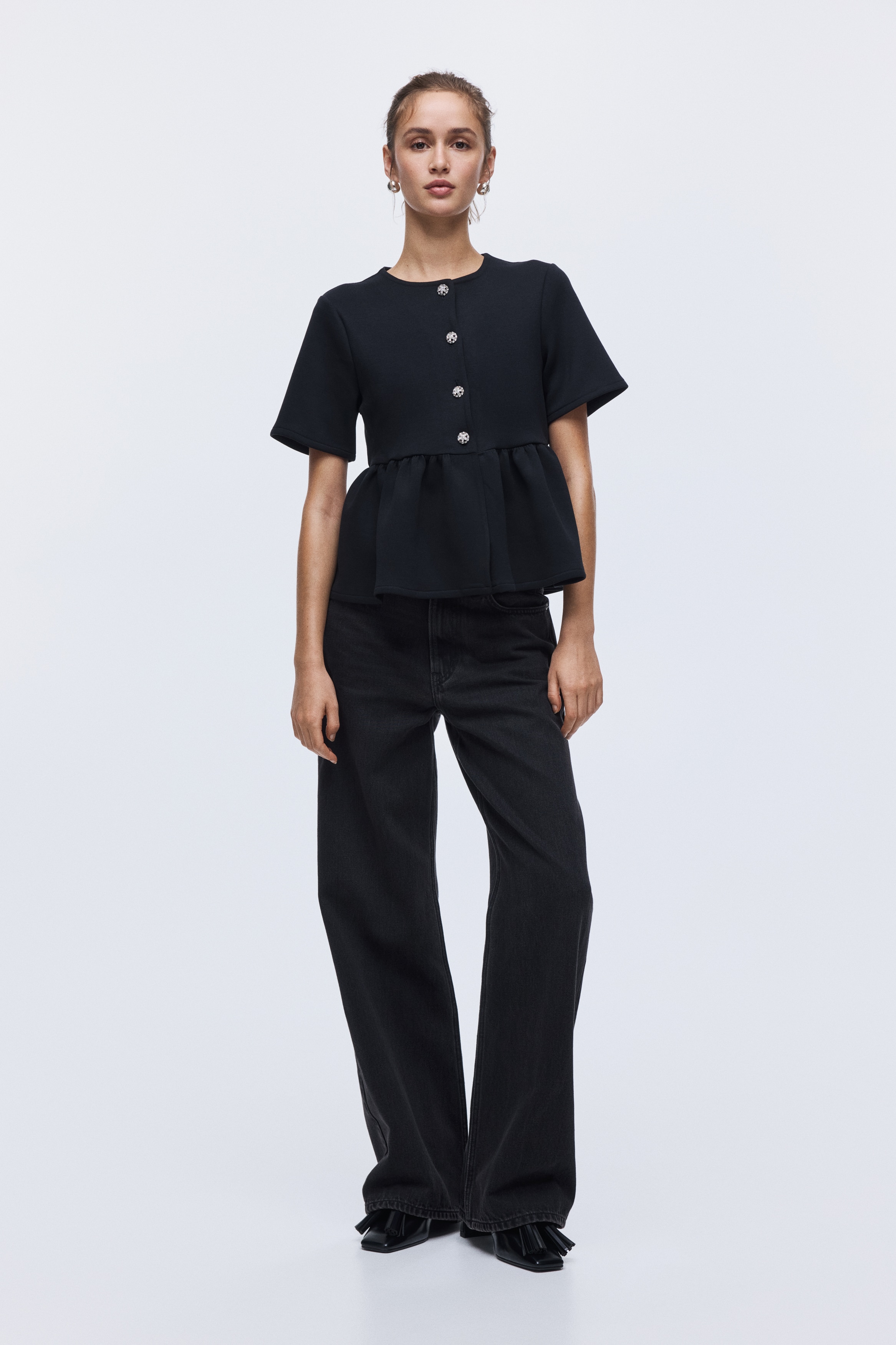 Peplum top