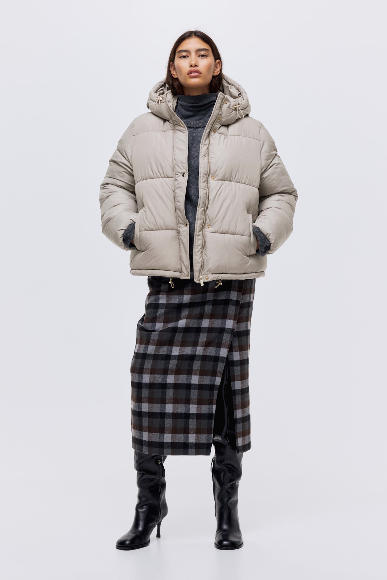 Hooded Puffer Jacket - image 2