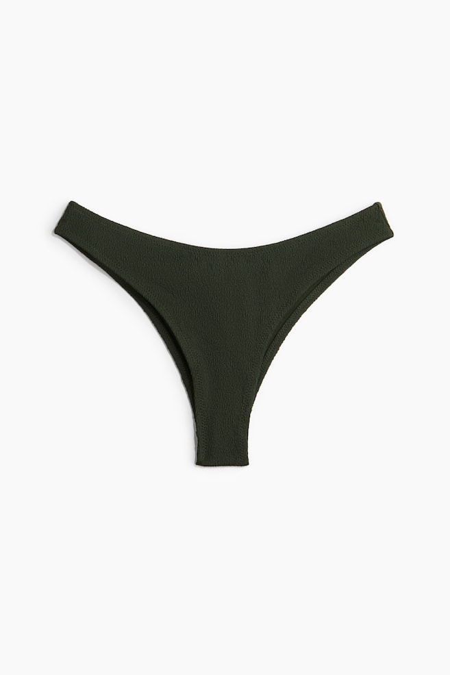 Bas de maillot Brazilian - Vert foncé/Abricot/Blanc/rayures noires/Crème/motif zébré/Bleu marine/motif - 1