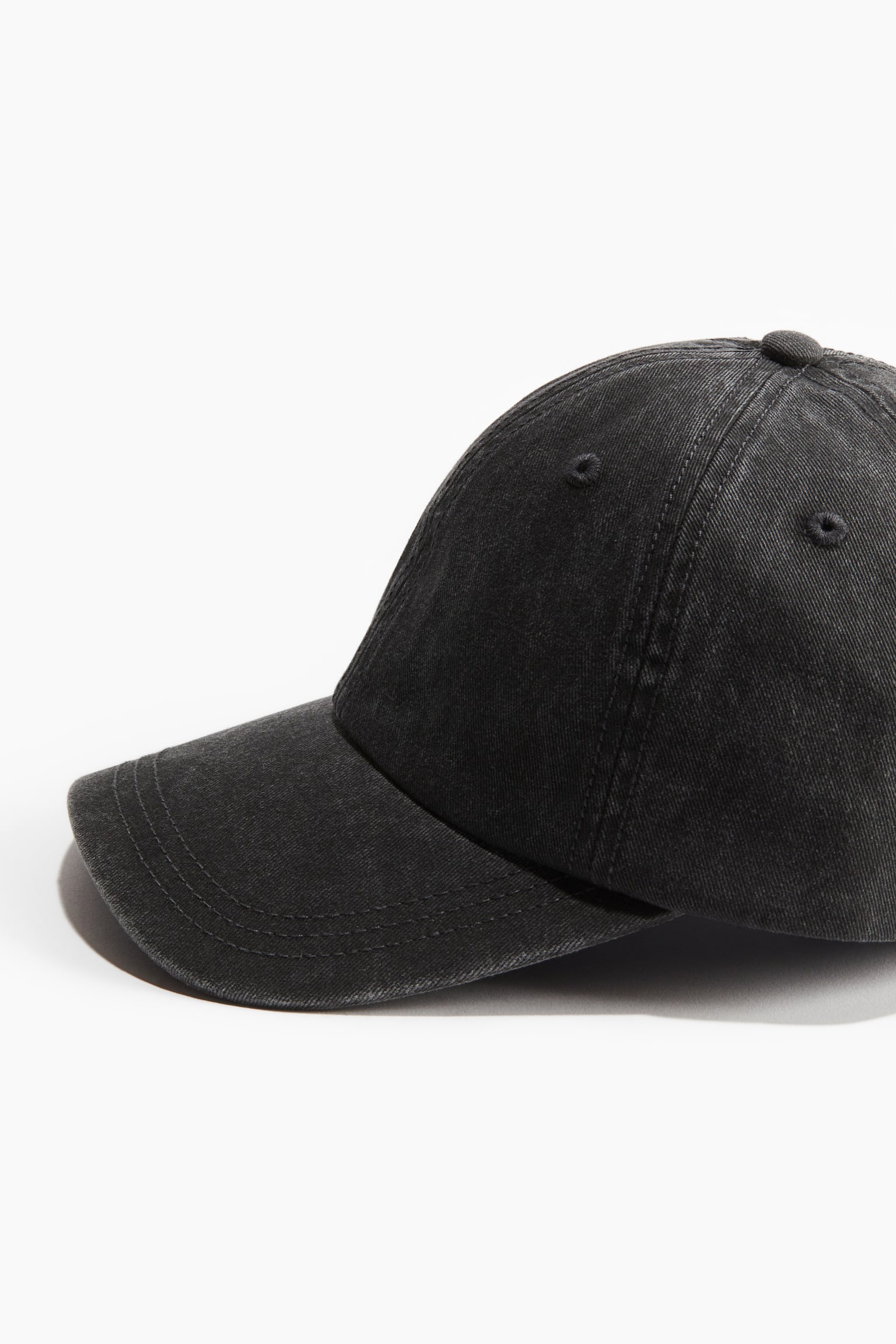 Cotton twill cap - Black/Washed/Navy blue/Brown/Light beige/Grey - 3