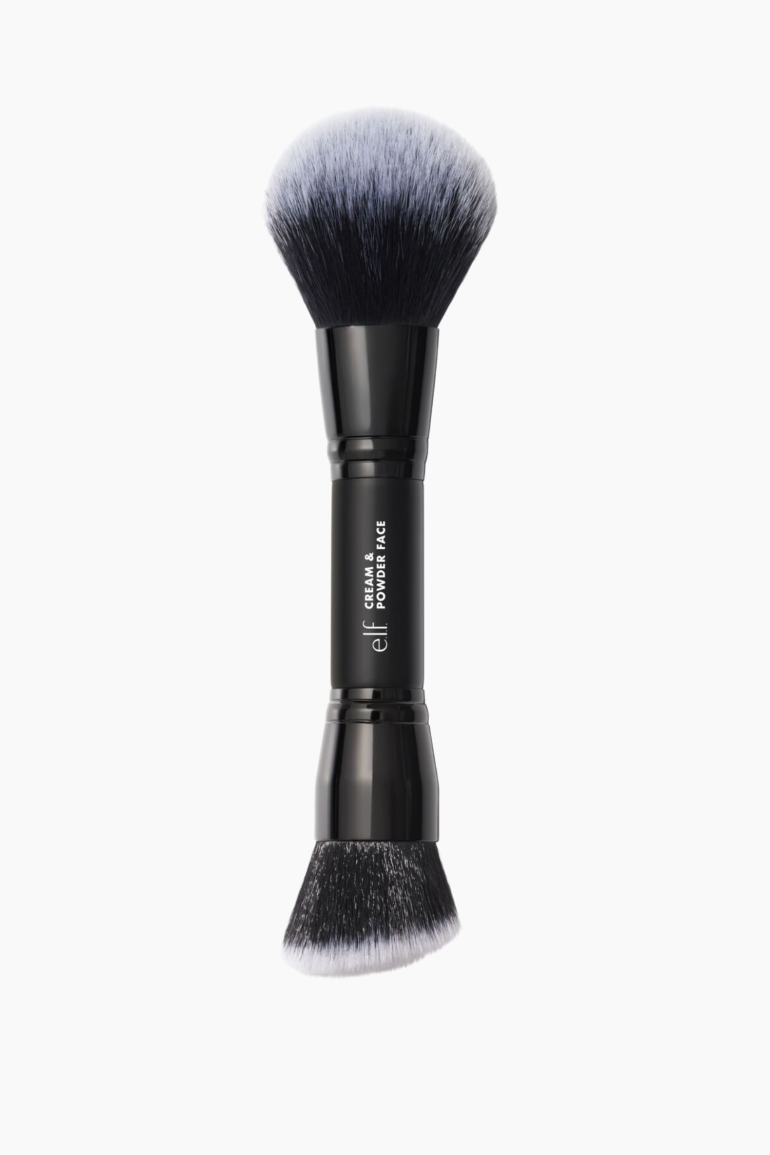 e.l.f. - Cream & Powder Face Brush - Svart