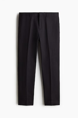Kostymbyxa i linne Slim Fit