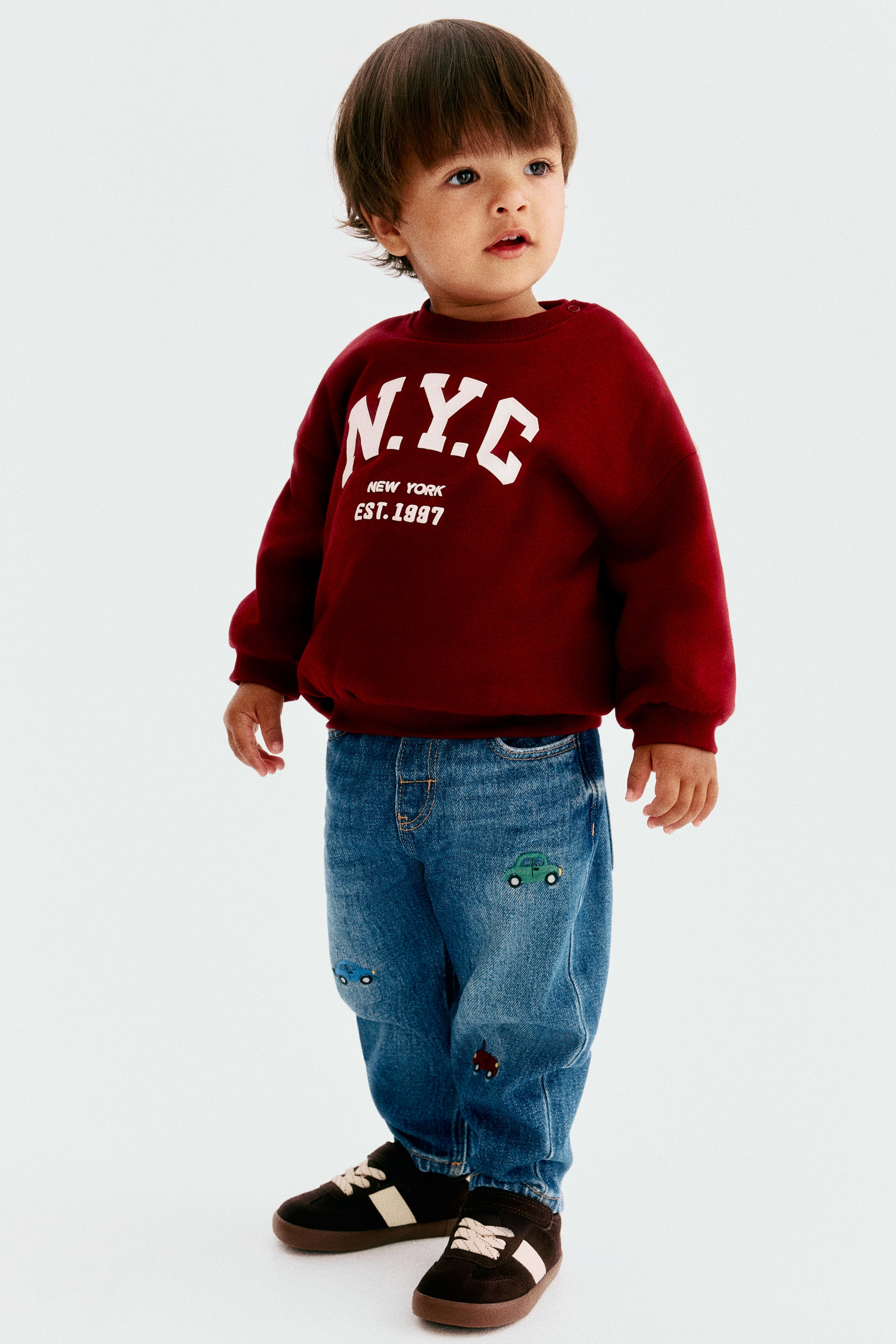 Детские худи H&M Printed Sweatshirt — фото 3