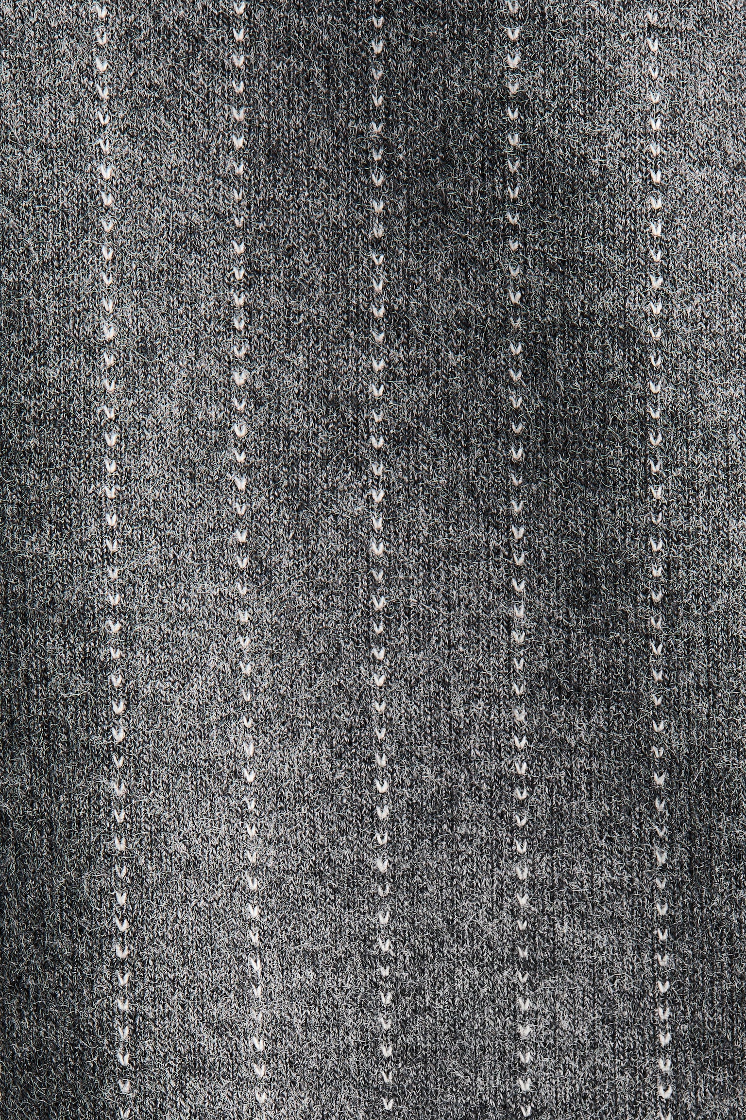 Pantalón de punto - Gris/Franjas estrechas - 6