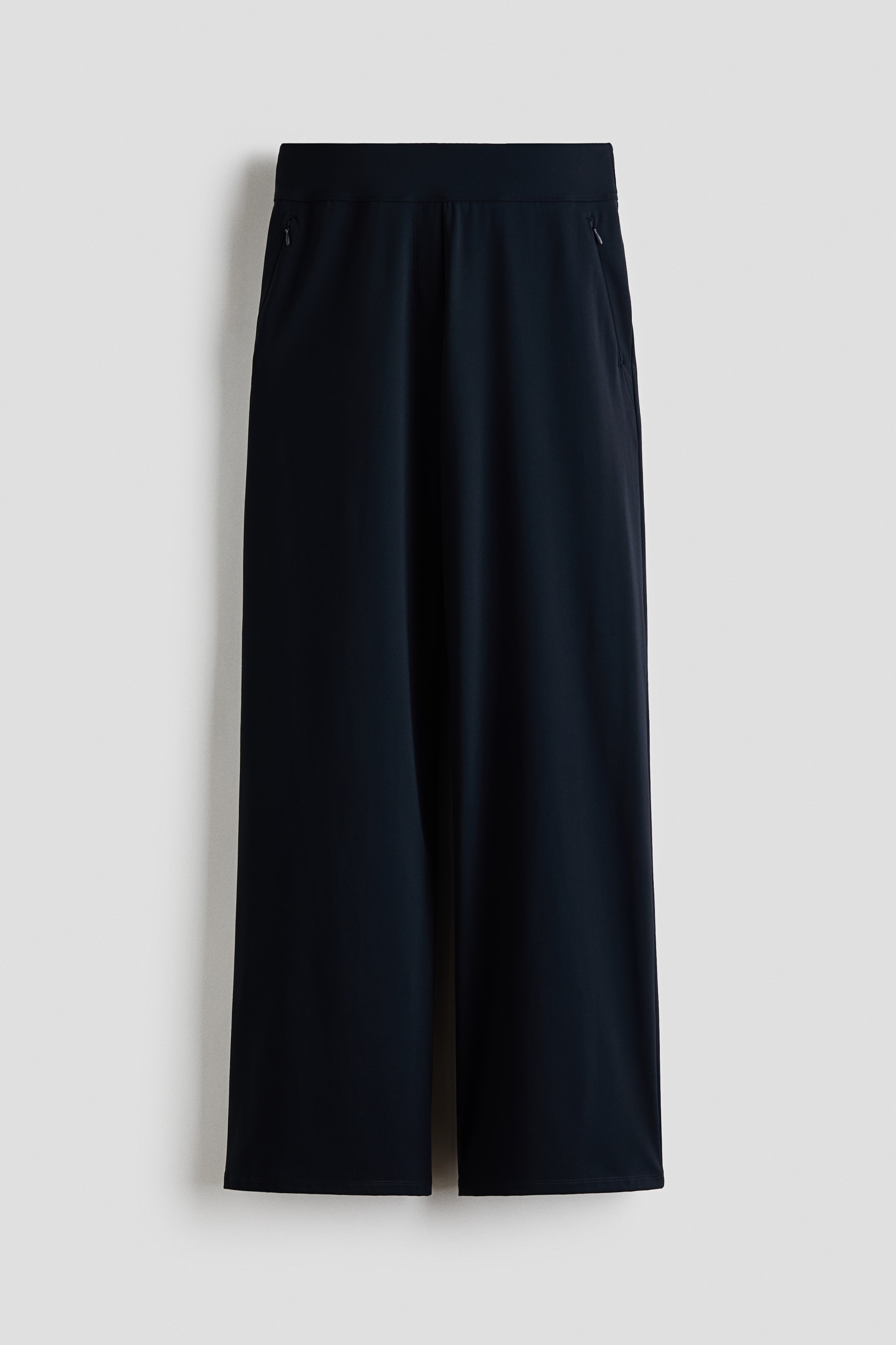 Four-way Stretch Wide Trousers - Navy blue/Dark brown/Black/Light brown
