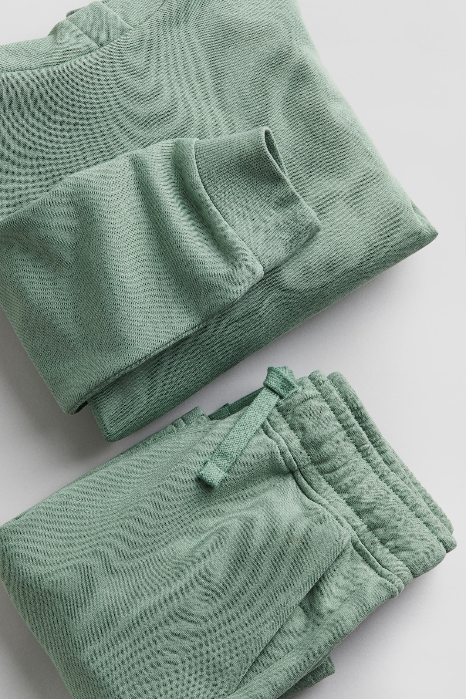 2-piece sweatshirt set - Green - 3