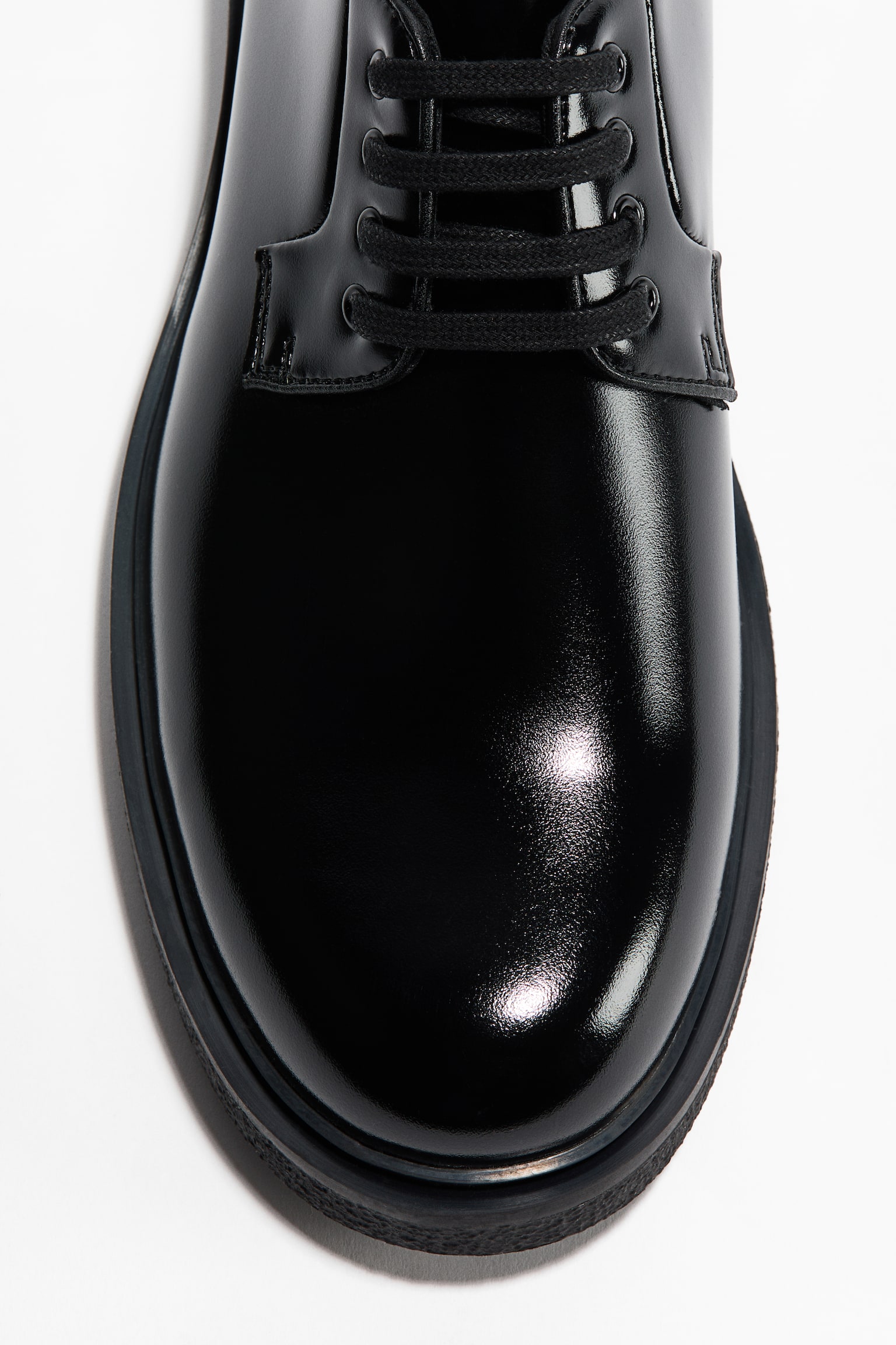 Blucher shoes - Black/Dark brown - 3