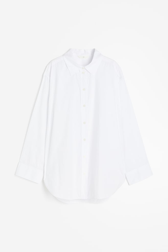 Cotton shirt - White - 1
