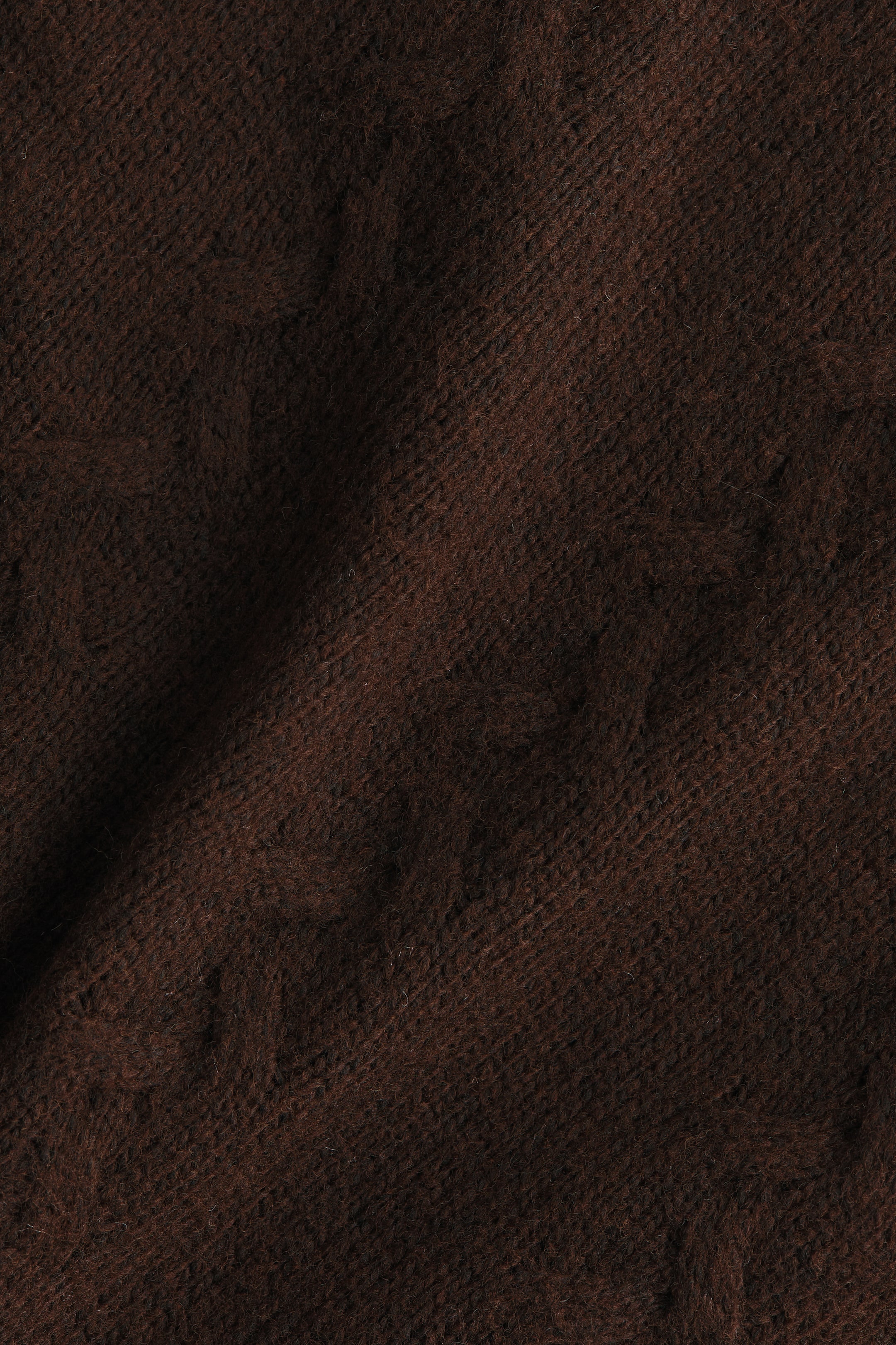 拡大画像を表示: アシンメトリーセーター - ダークブラウン - レディース | H&M JP 6