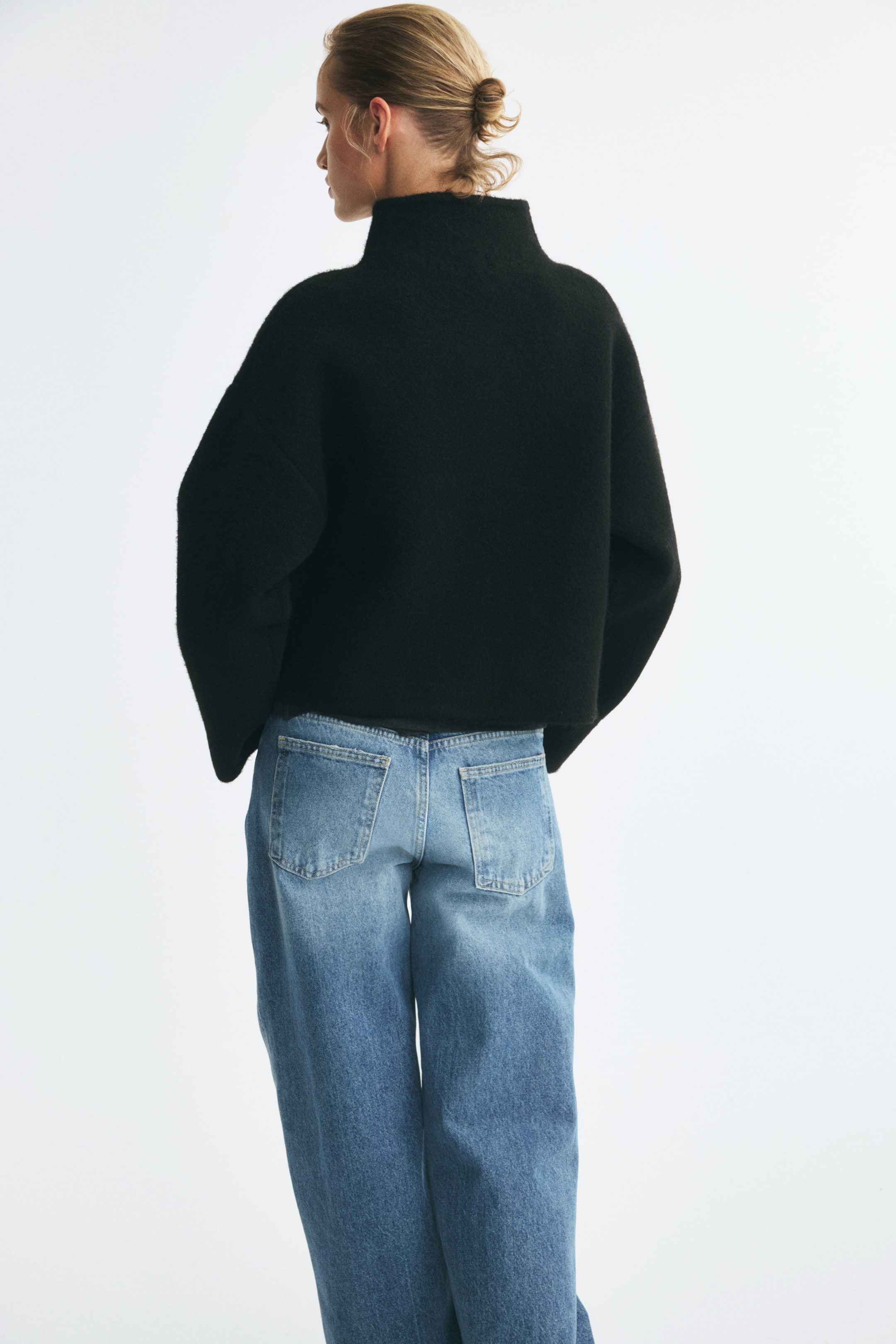 Oversized Brushed Cardigan