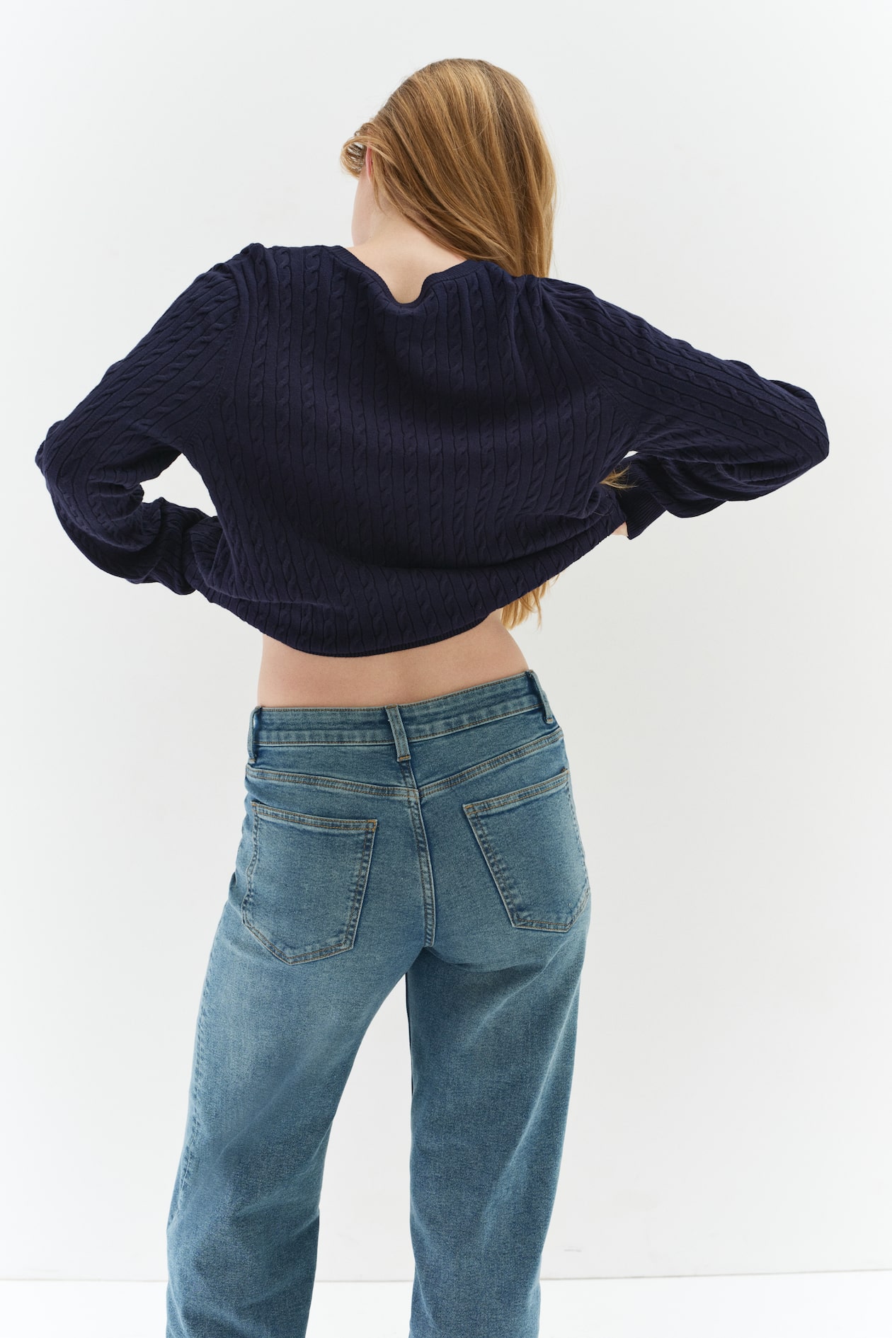 Cable-Knit Sweater - image 2