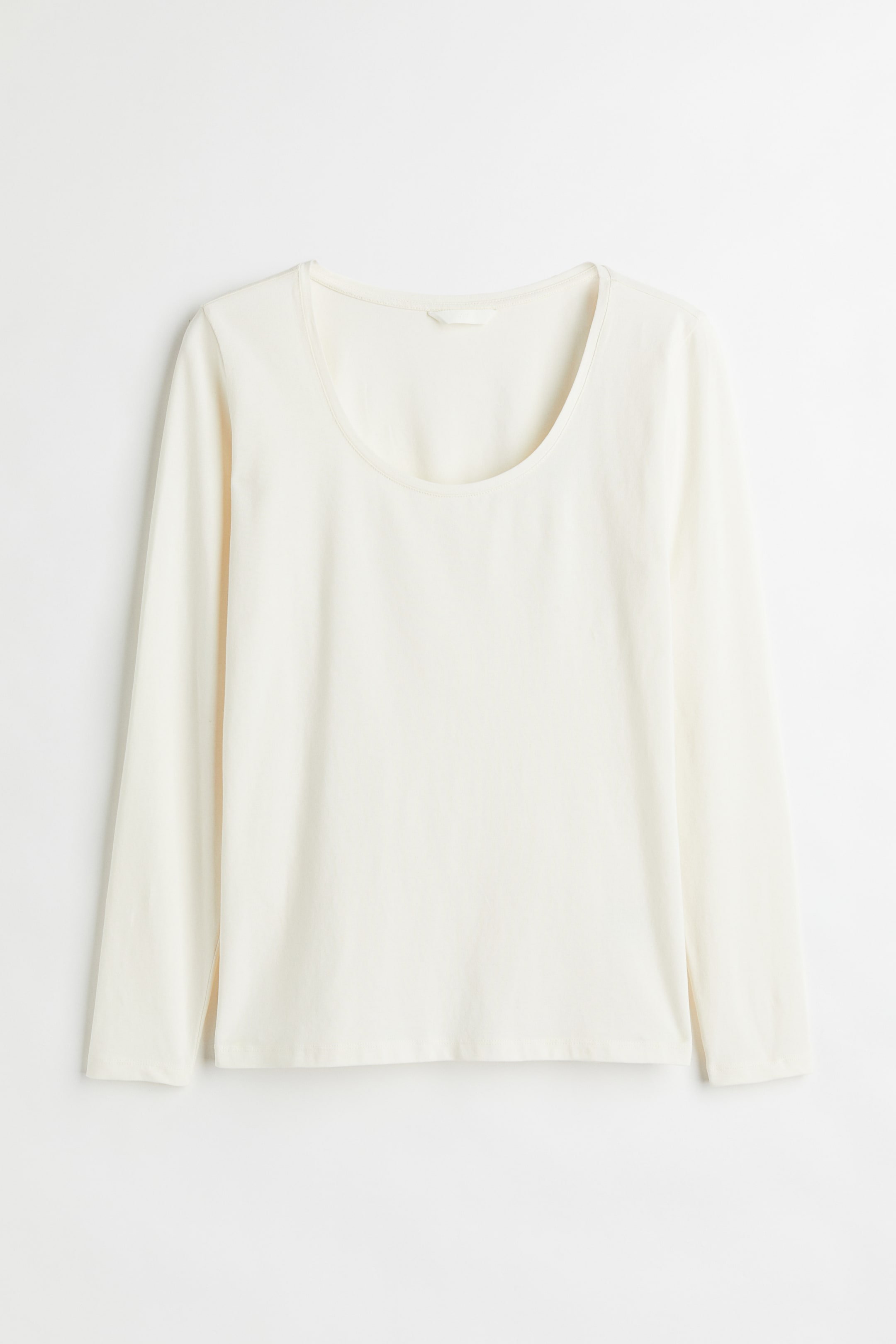 View larger image: H&M+ Jersey top - White - Ladies | H&M 1