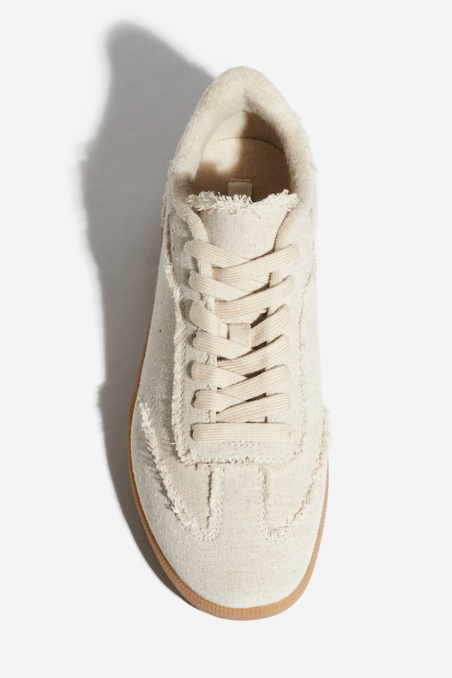 Sneakers - Blanc/beige clair/Noir - 2