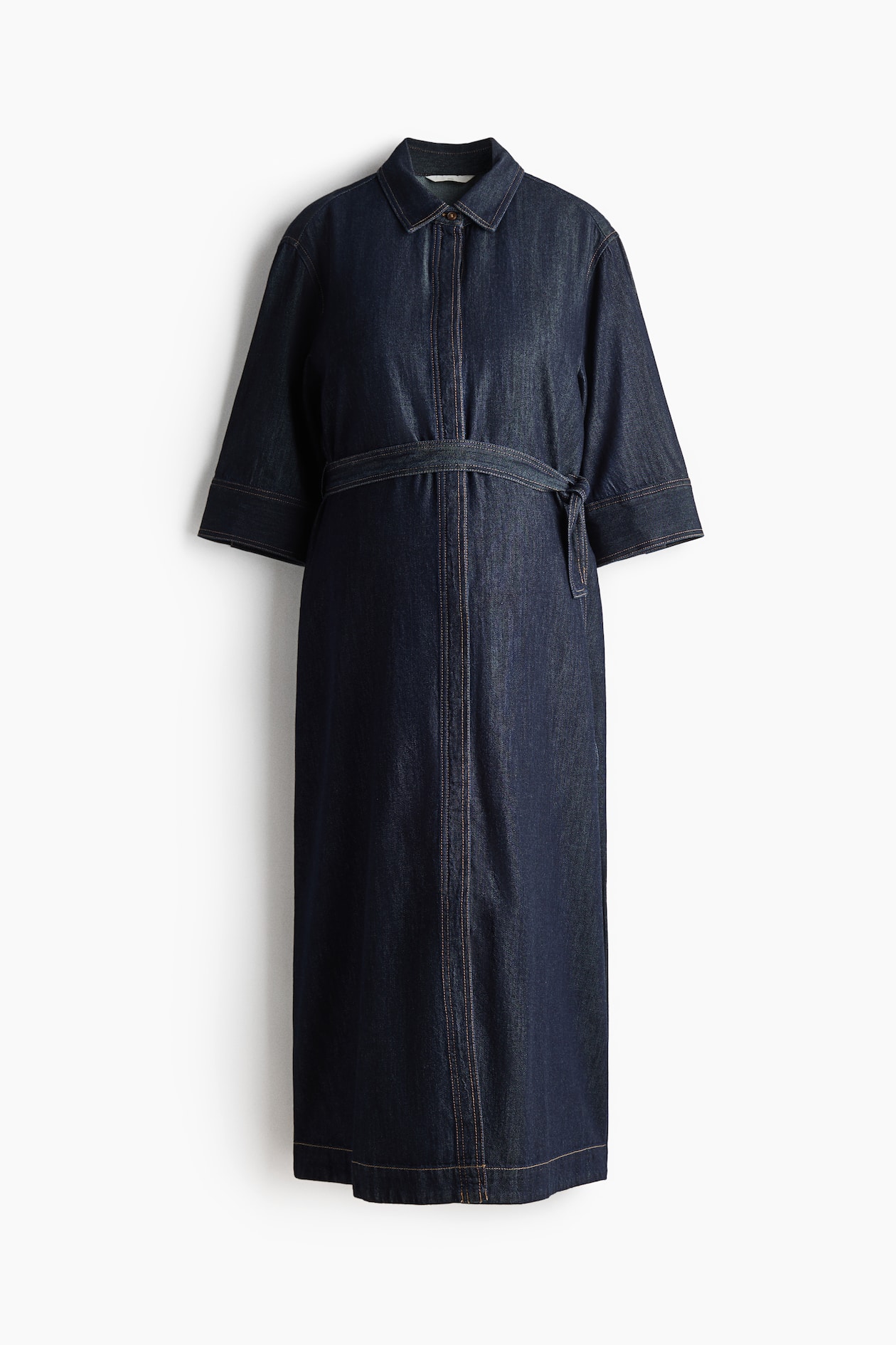 MAMA Denim Shirt Dress