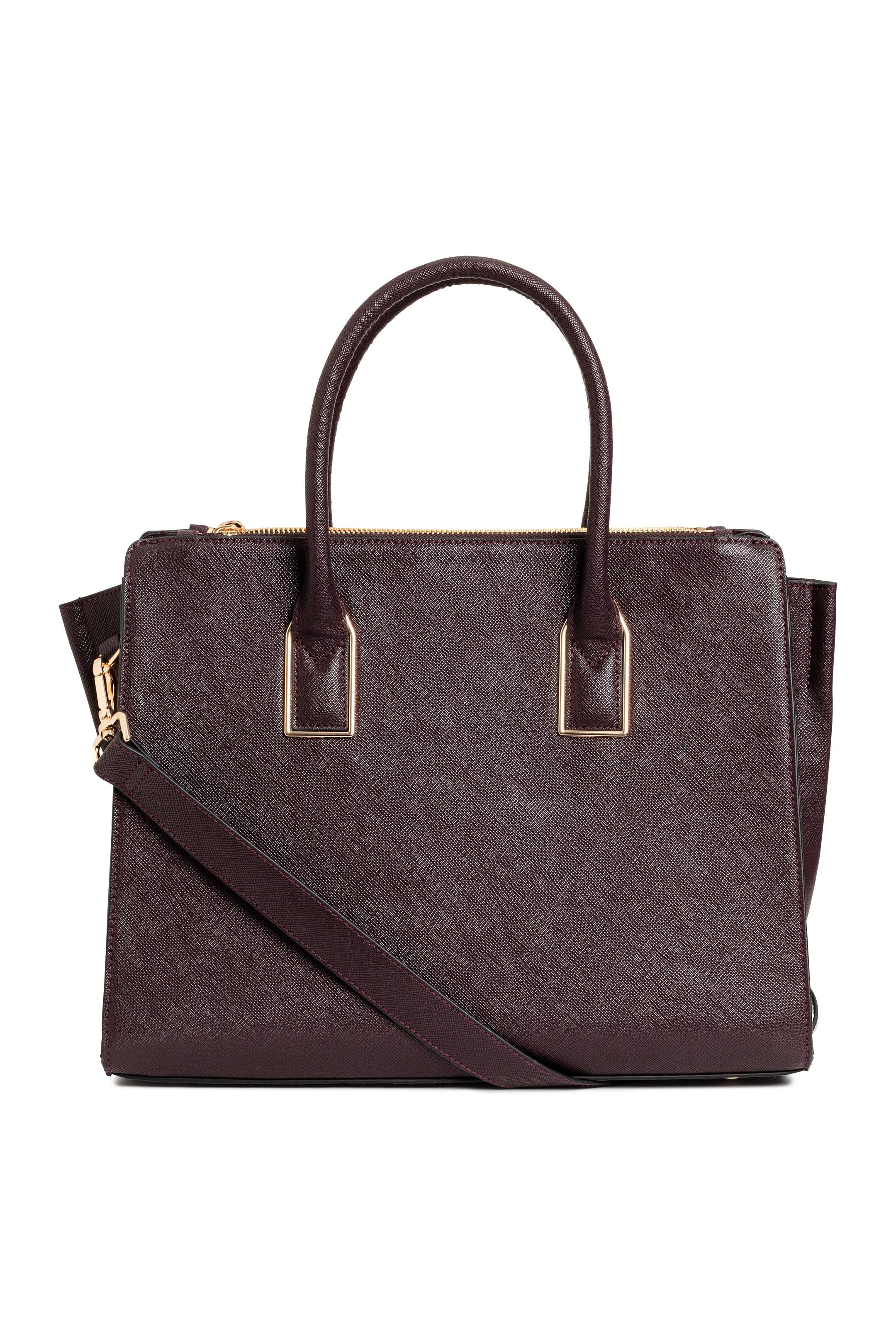 View larger image: Handbag - Burgundy - Ladies | H&M GB 1