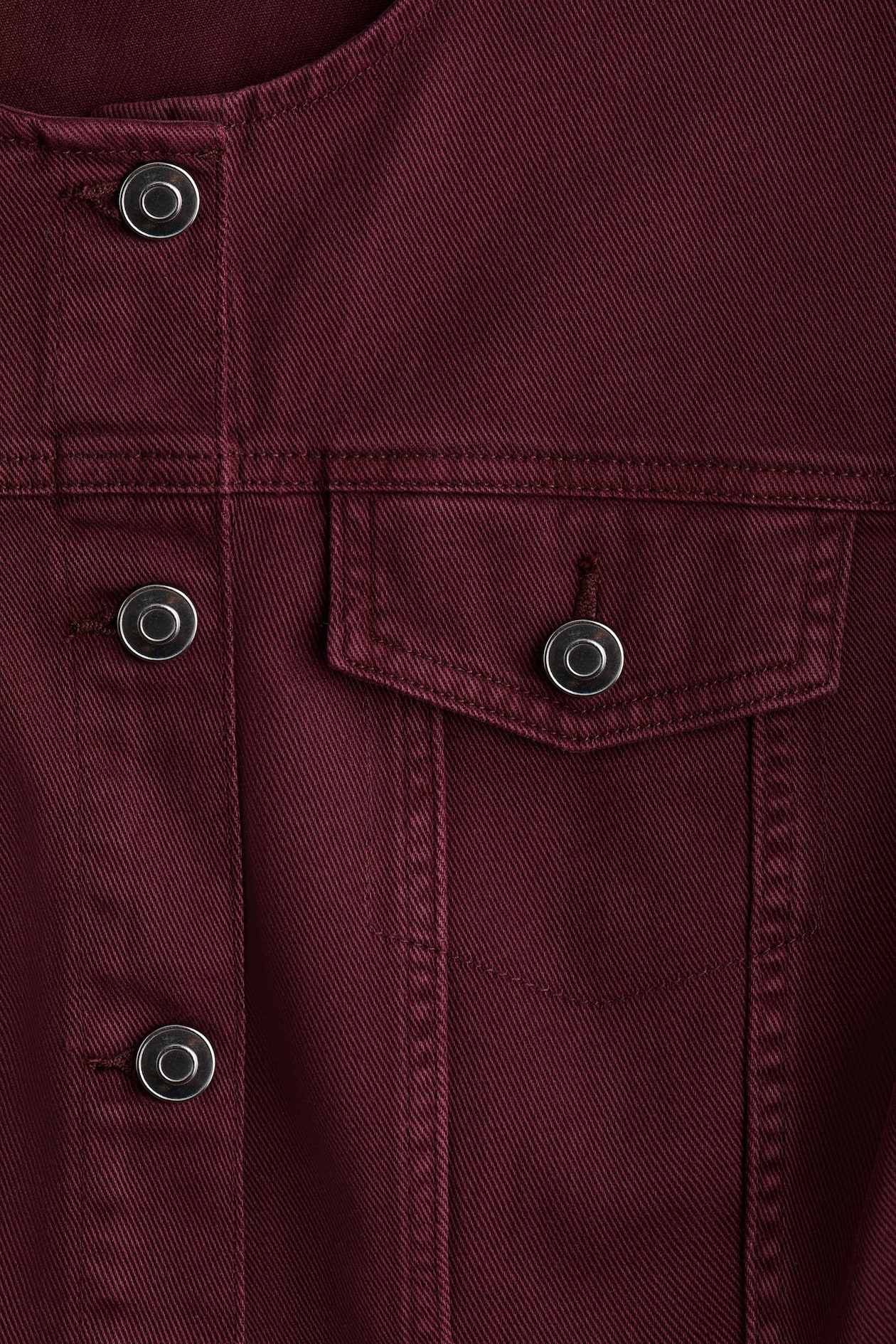 Defined-Waist Twill Shirt - image 2