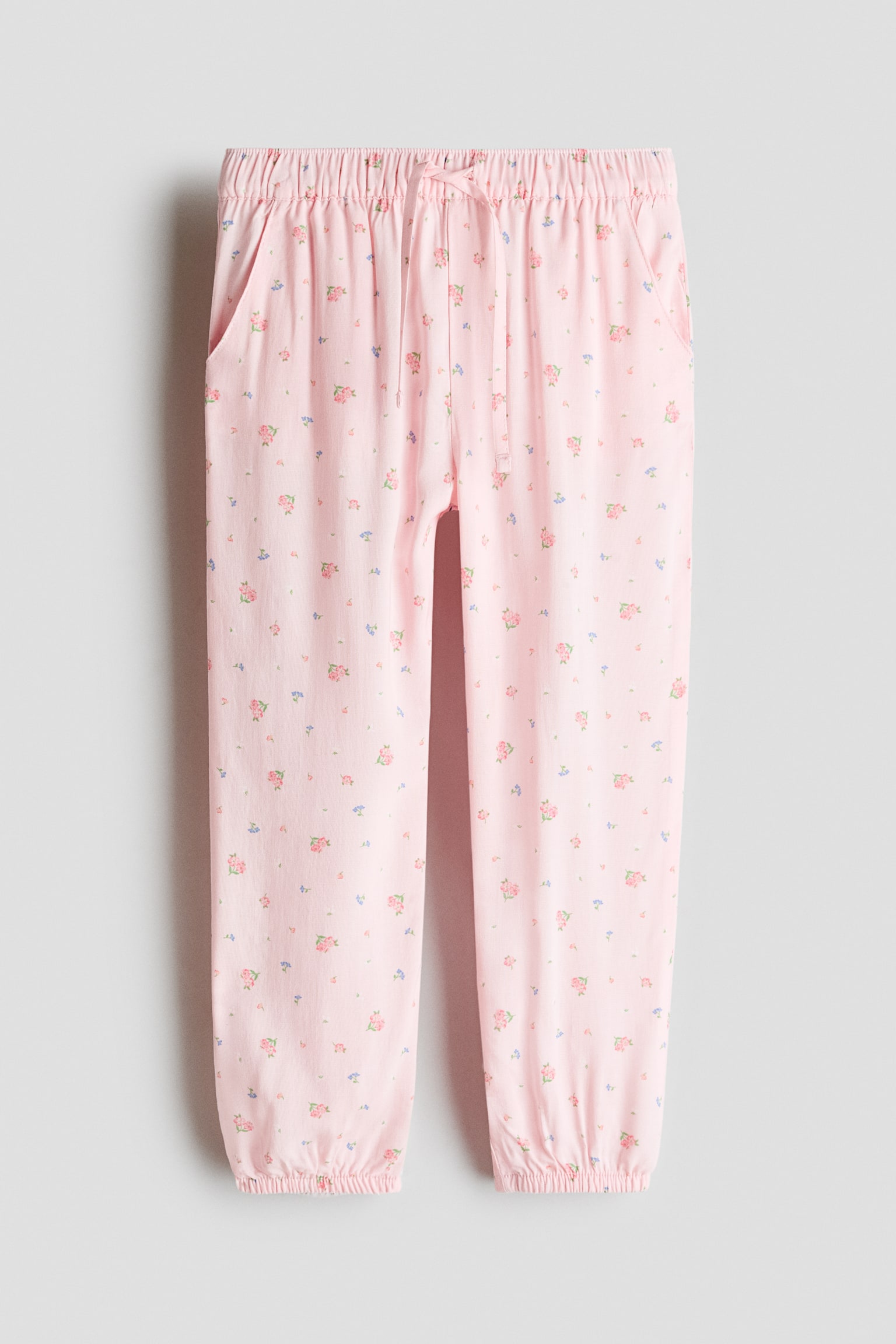 Woven joggers - Light pink/Floral/White/Pink floral/Blue/Pink/Strawberries/Light dusty green/Hearts/Light beige/Leopard print/Khaki green/Spotted/Dusty pink/Spotted - 1