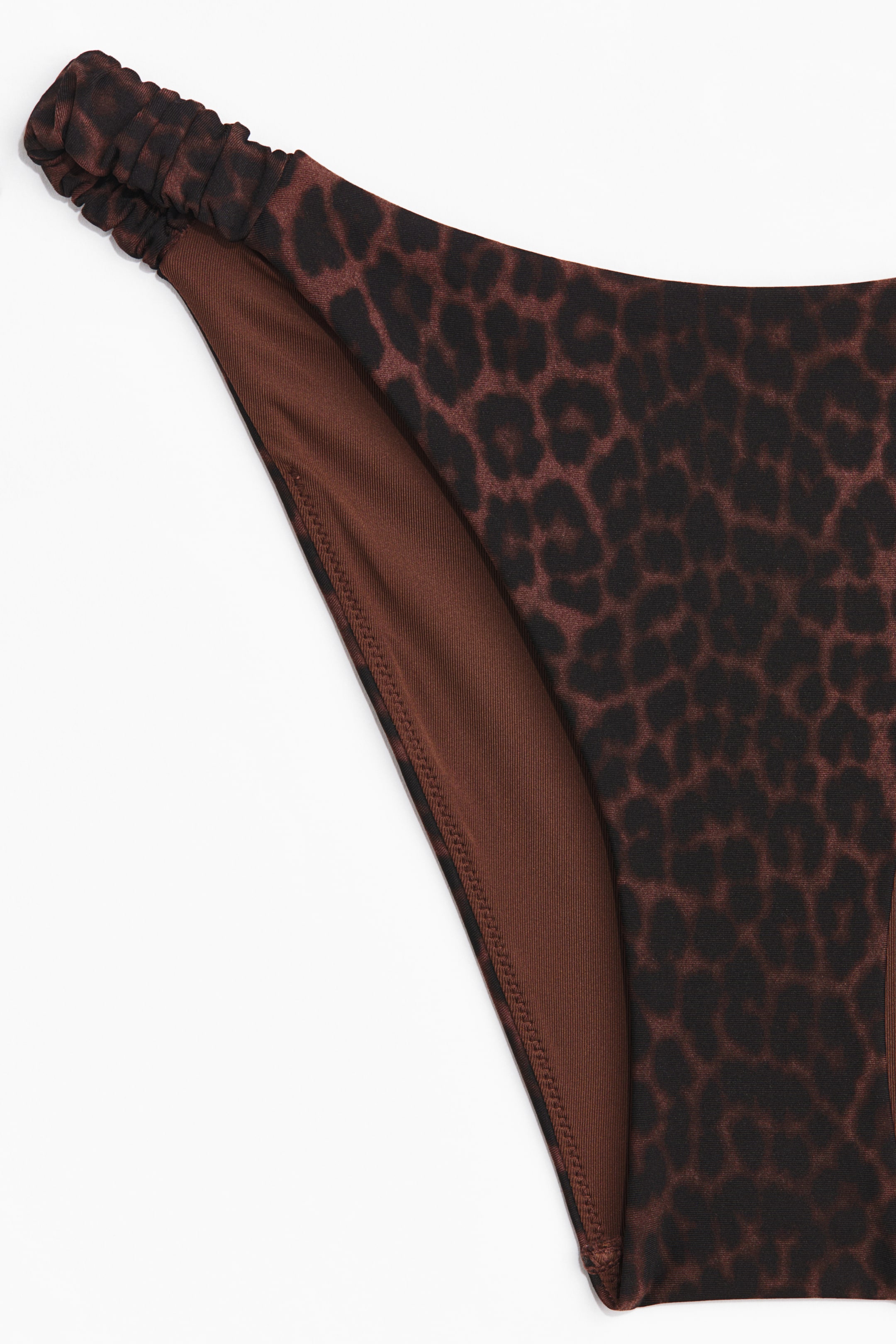 Ver imagem maior: Cheeky Bikini bottoms - Castanho/Padrão leopardo - SENHORA | H&M PT 2