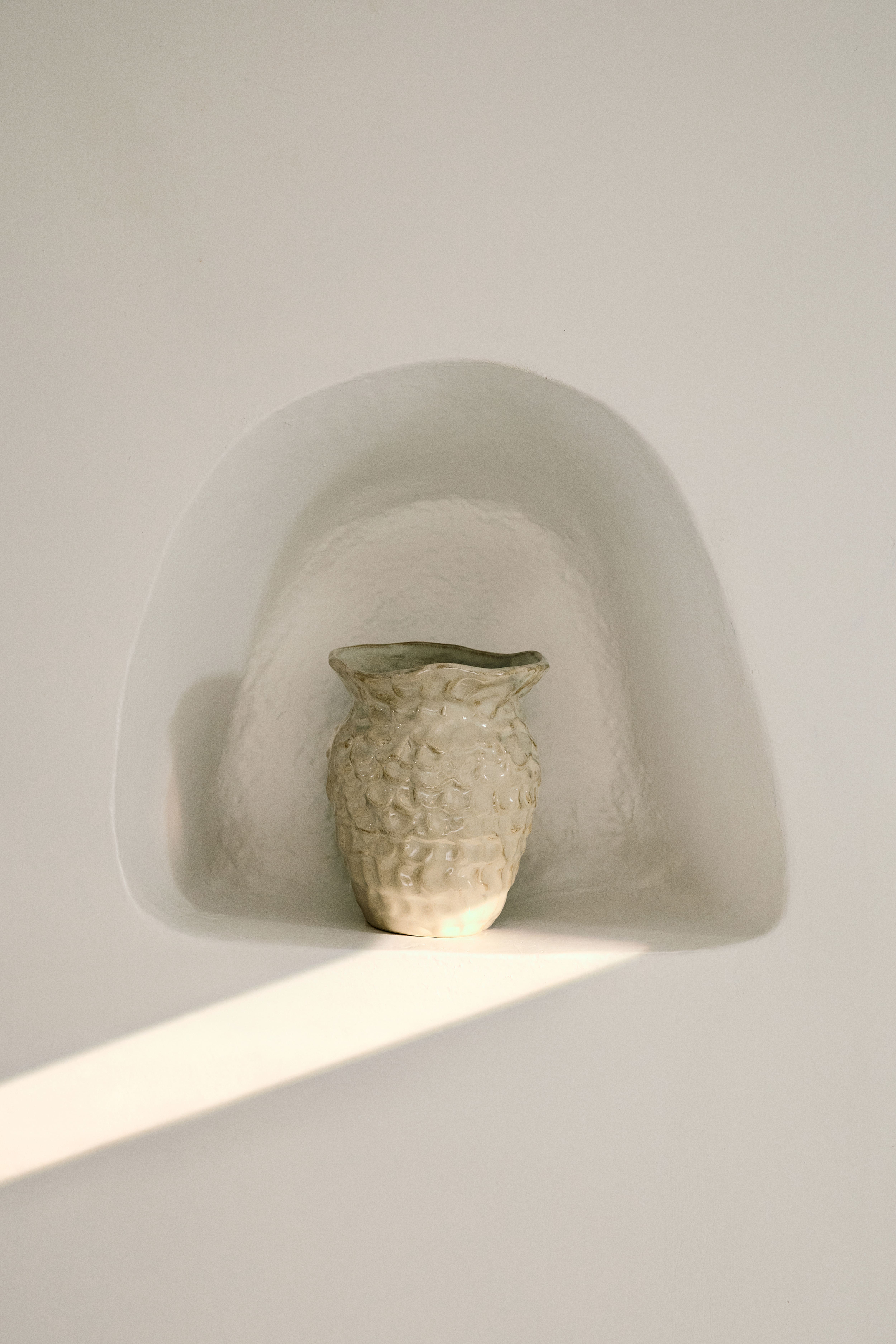 Small Ocean-Inspired Stoneware Vase