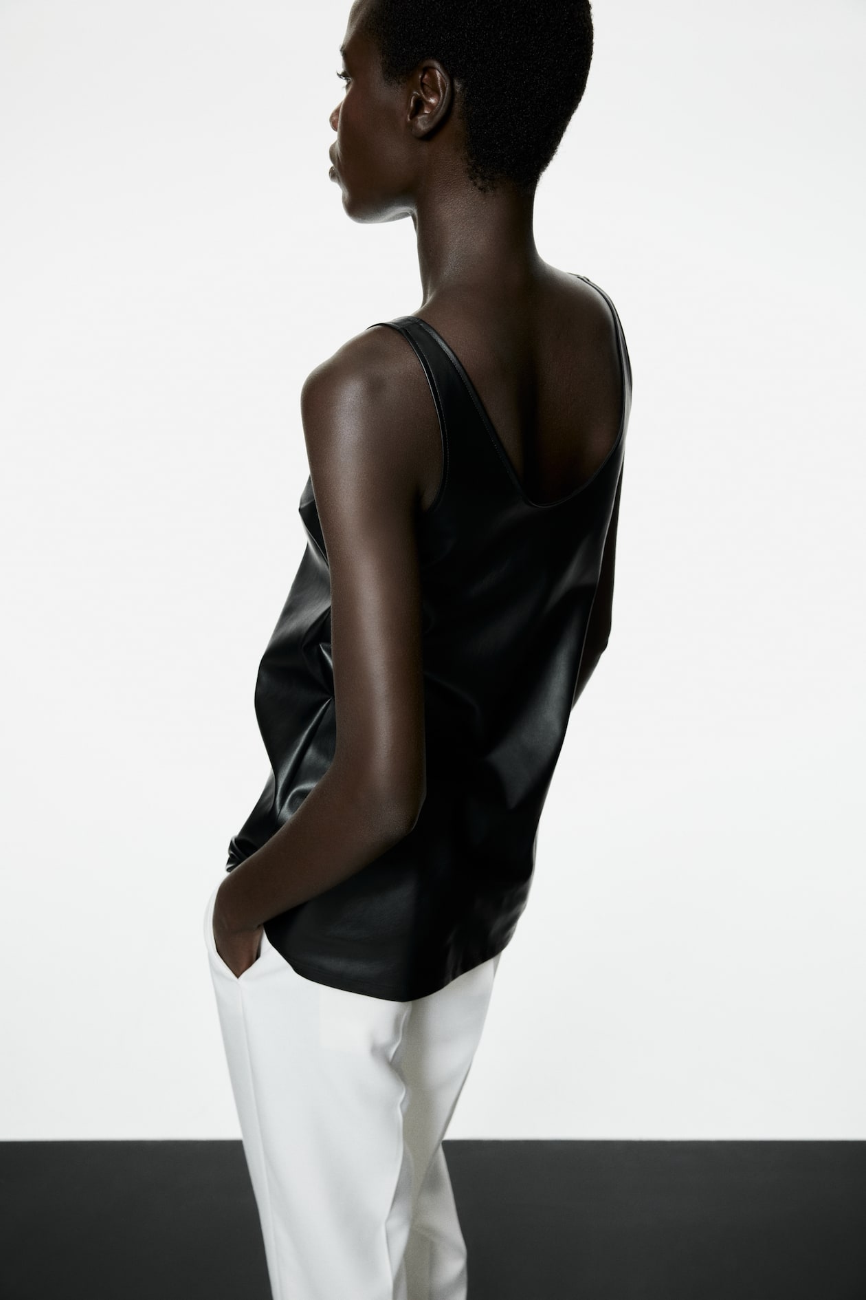 Coated Tank Top